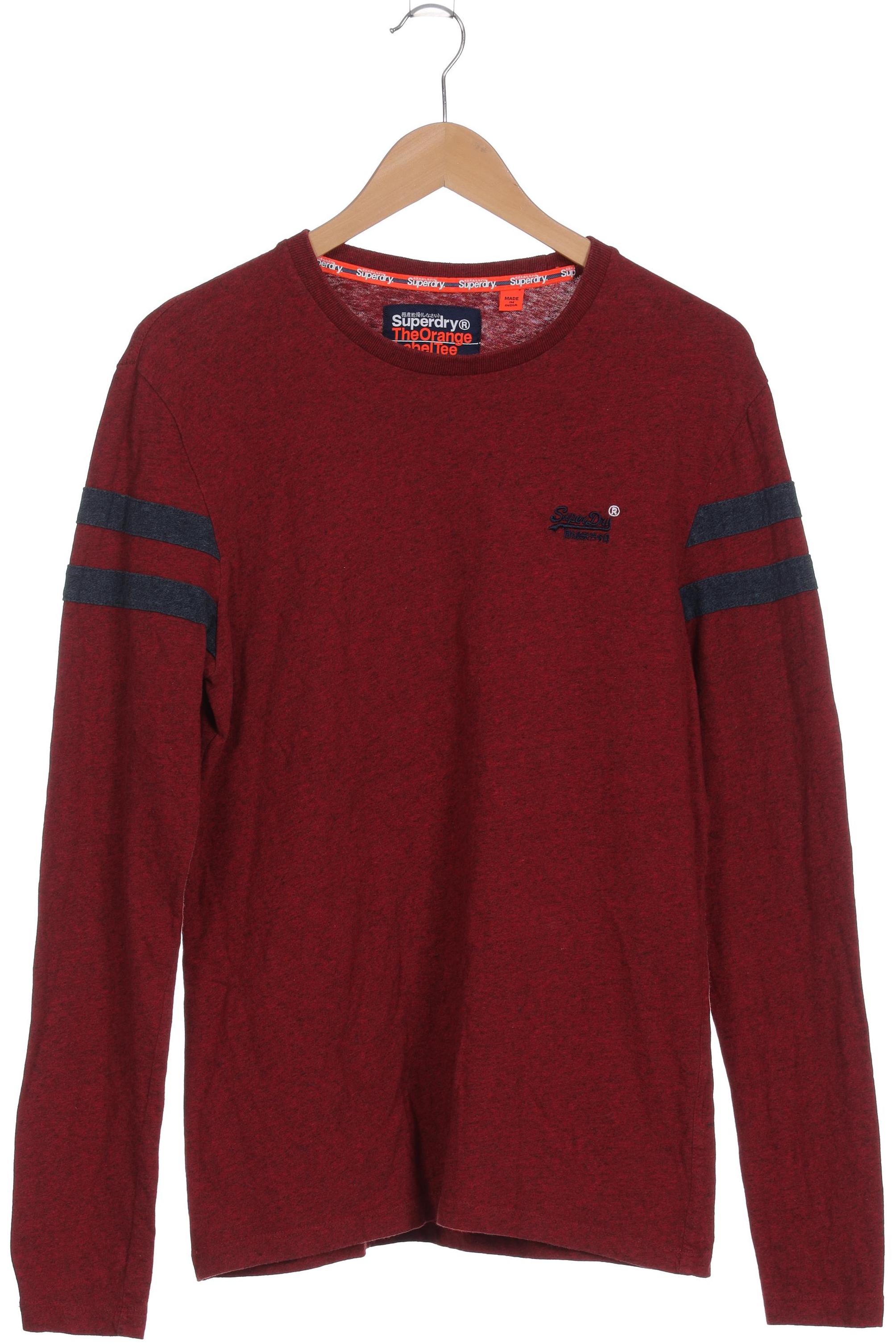 

Superdry Herren Langarmshirt, rot, Gr.