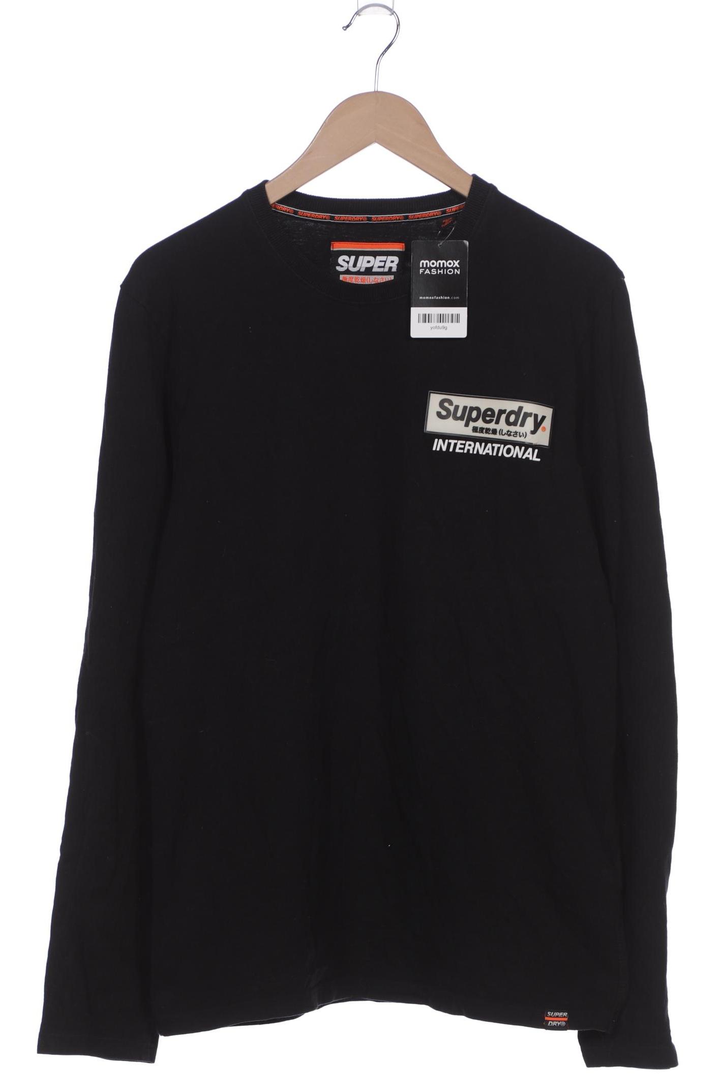 

Superdry Herren Langarmshirt, schwarz, Gr. 54