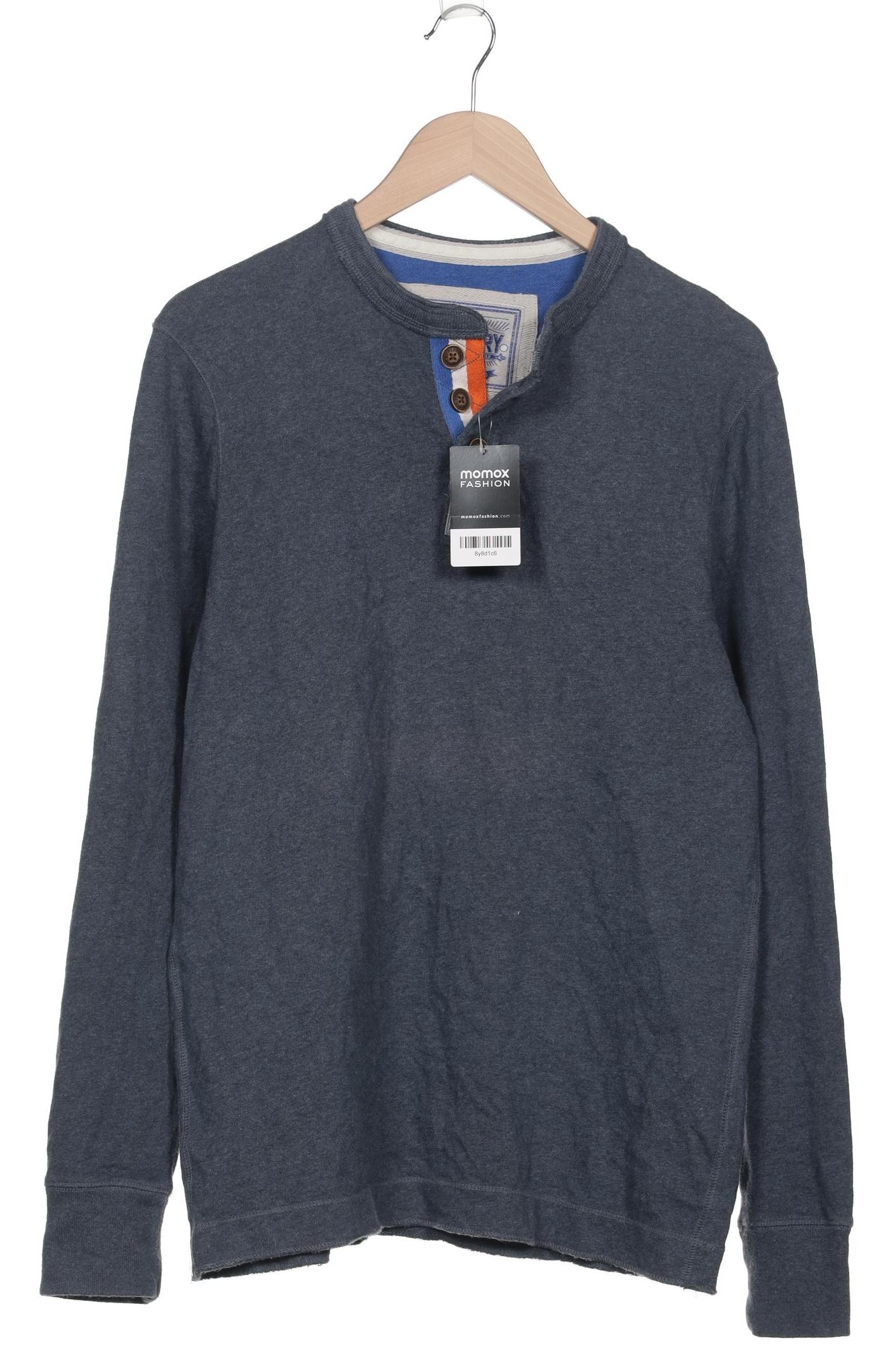 

Superdry Herren Langarmshirt, marineblau, Gr. 54