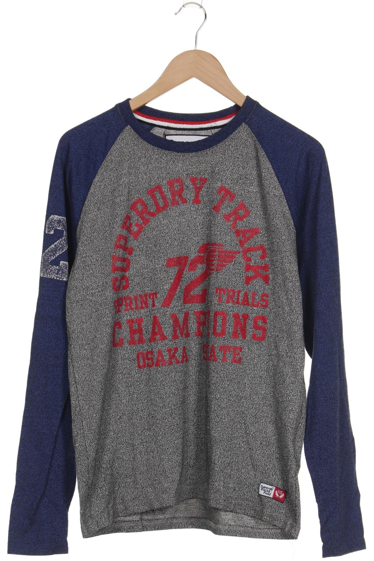 

Superdry Herren Langarmshirt, grau, Gr. 52