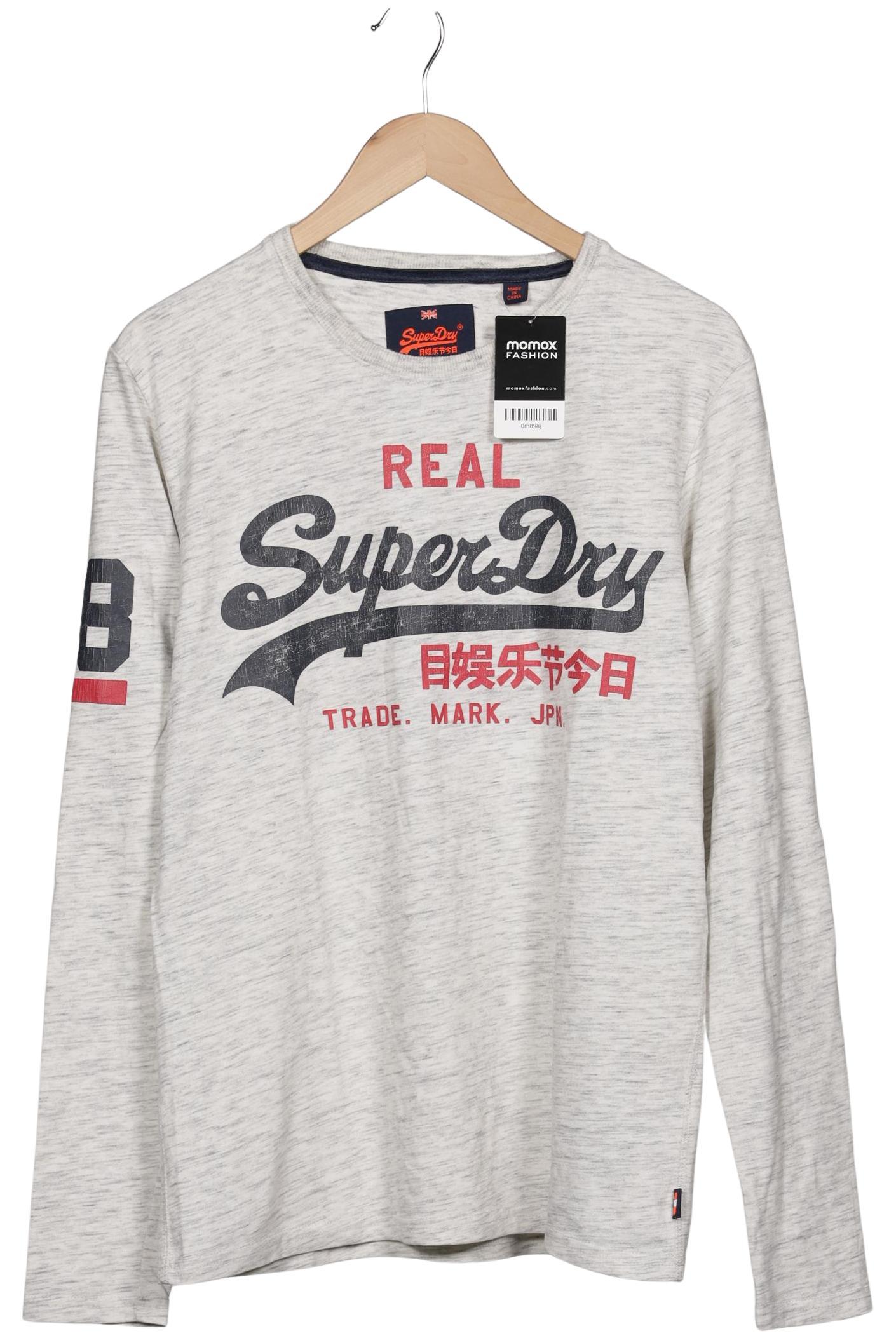 

Superdry Herren Langarmshirt, grau, Gr. 54