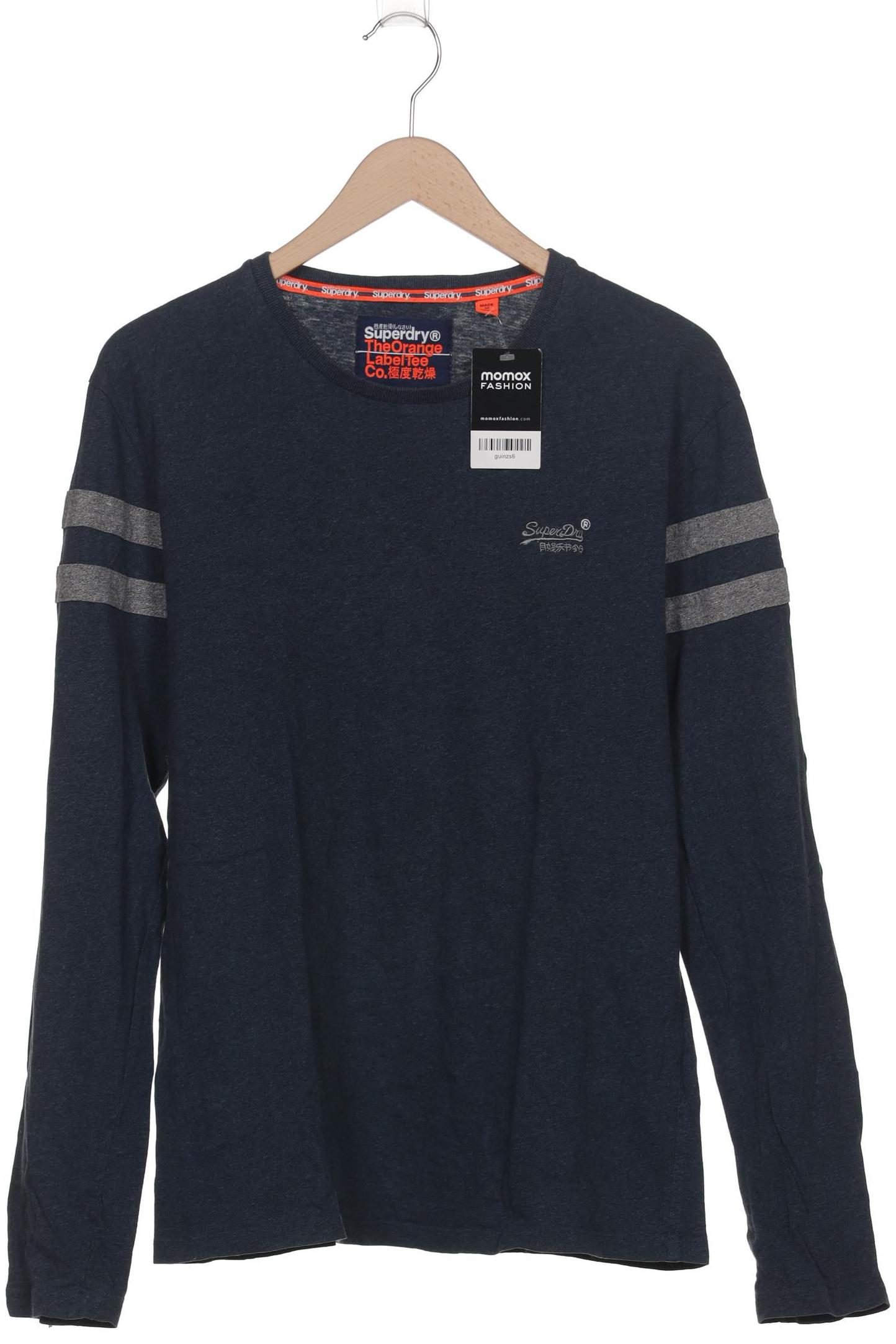 

Superdry Herren Langarmshirt, marineblau, Gr. 54