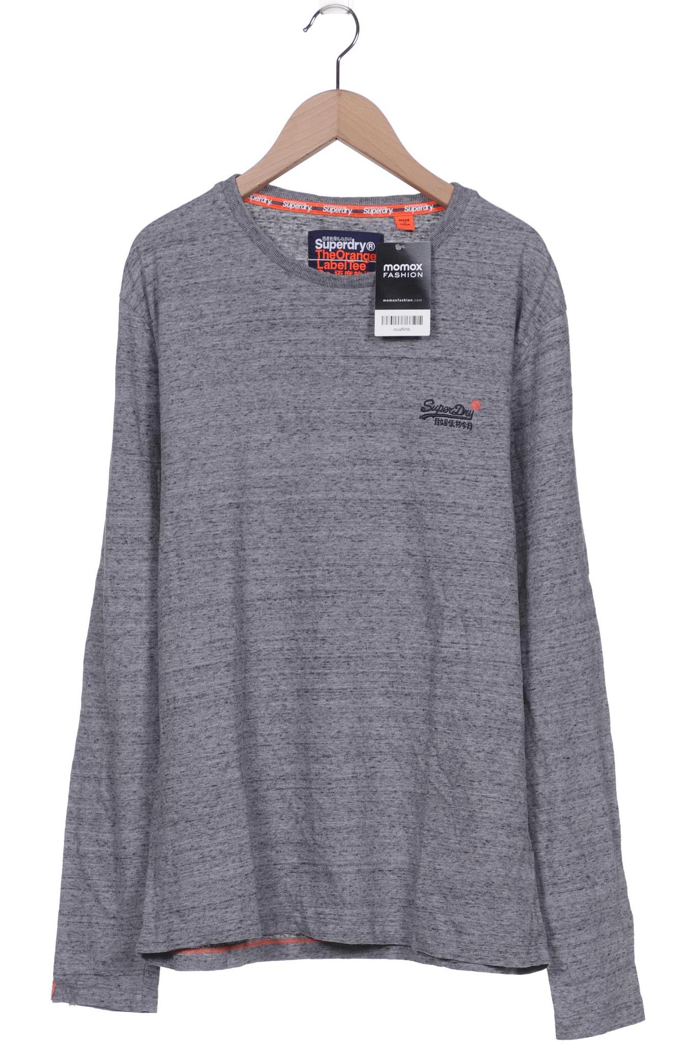 

Superdry Herren Langarmshirt, grau, Gr. 52