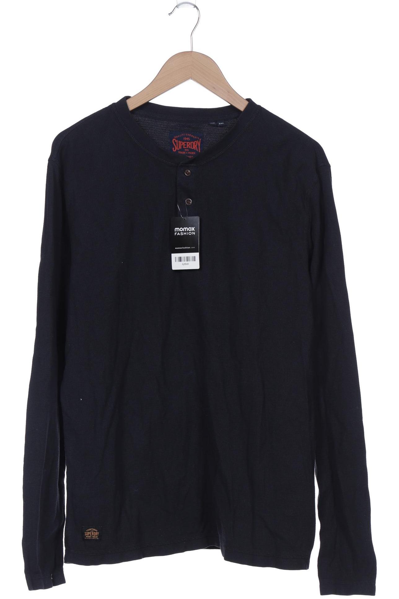 

Superdry Herren Langarmshirt, marineblau, Gr. 56
