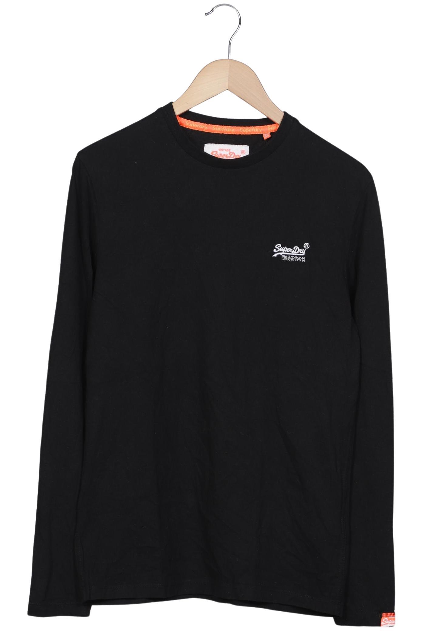 

Superdry Herren Langarmshirt, schwarz, Gr. 46
