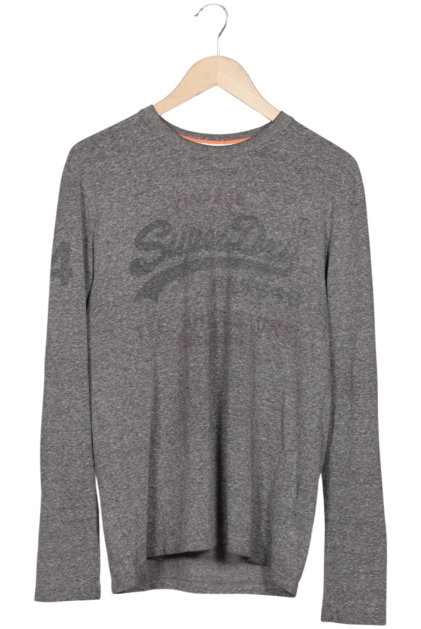 

Superdry Herren Langarmshirt, grau, Gr. 48