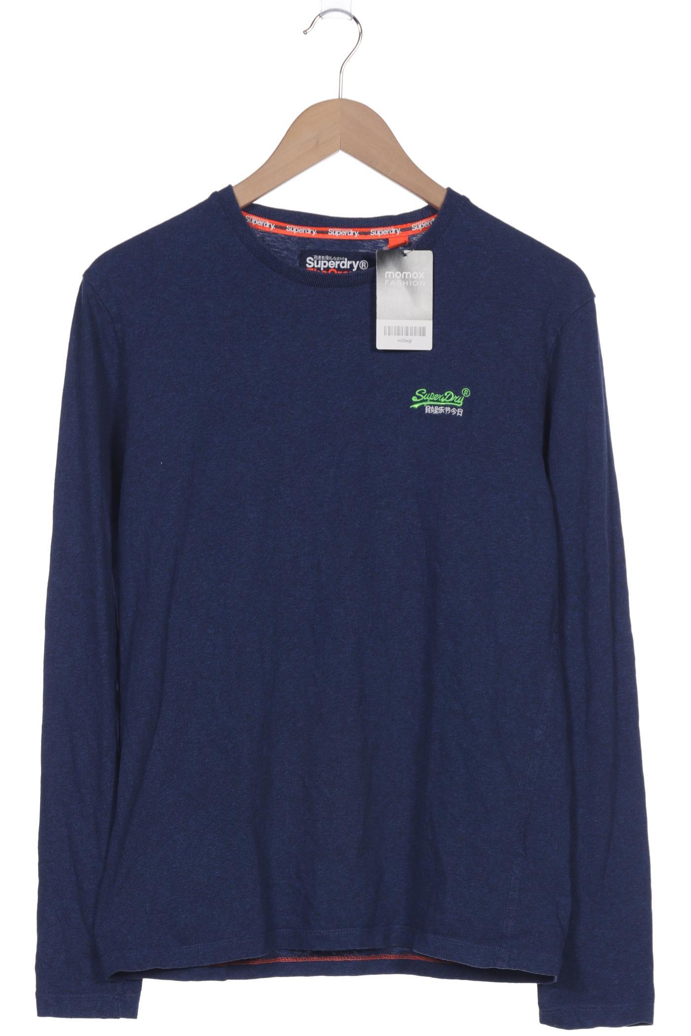 

Superdry Herren Langarmshirt, marineblau, Gr. 48