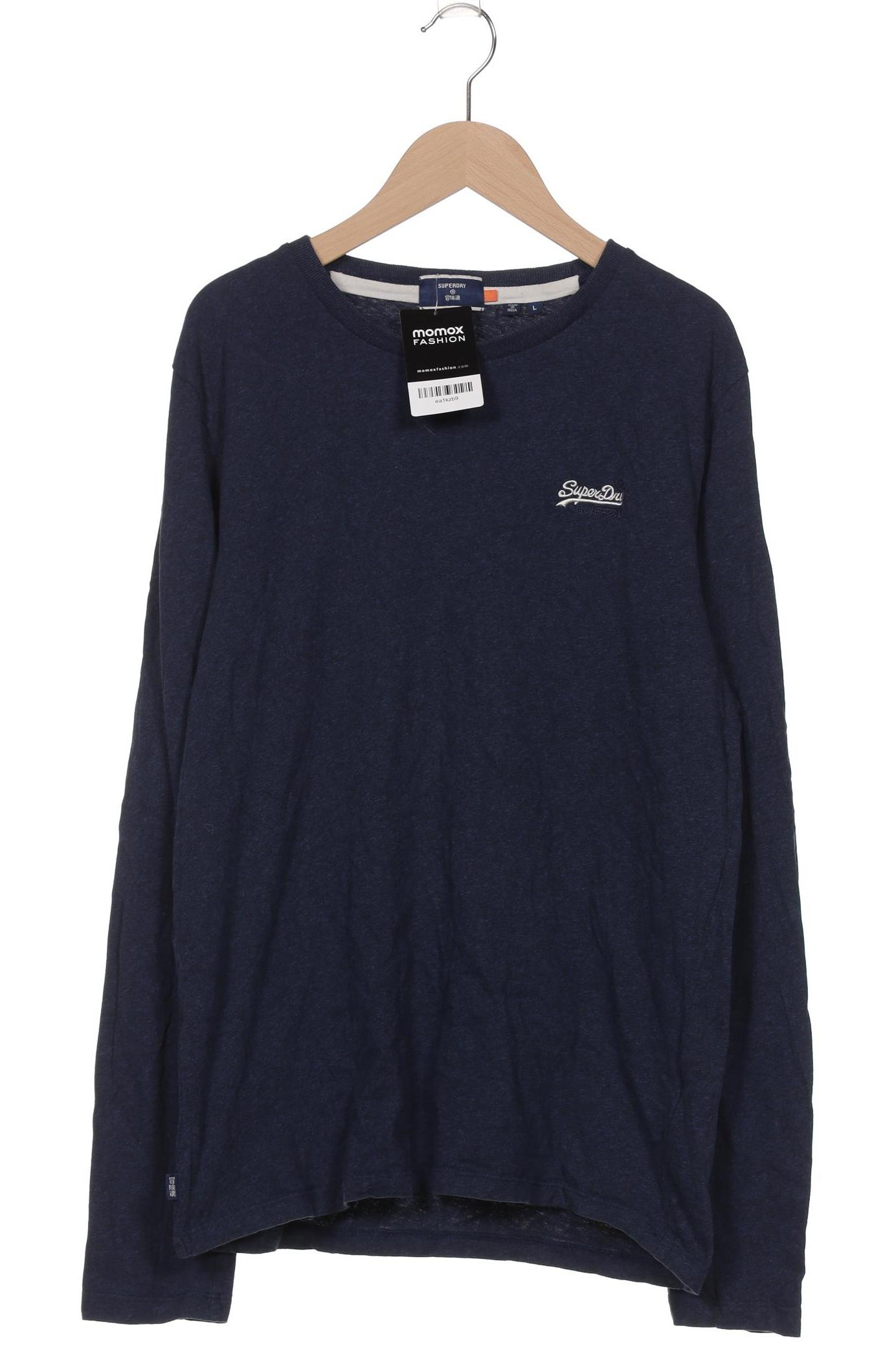 

Superdry Herren Langarmshirt, marineblau, Gr. 52
