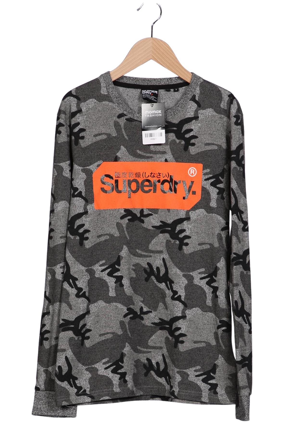 

Superdry Herren Langarmshirt, grau, Gr. 46