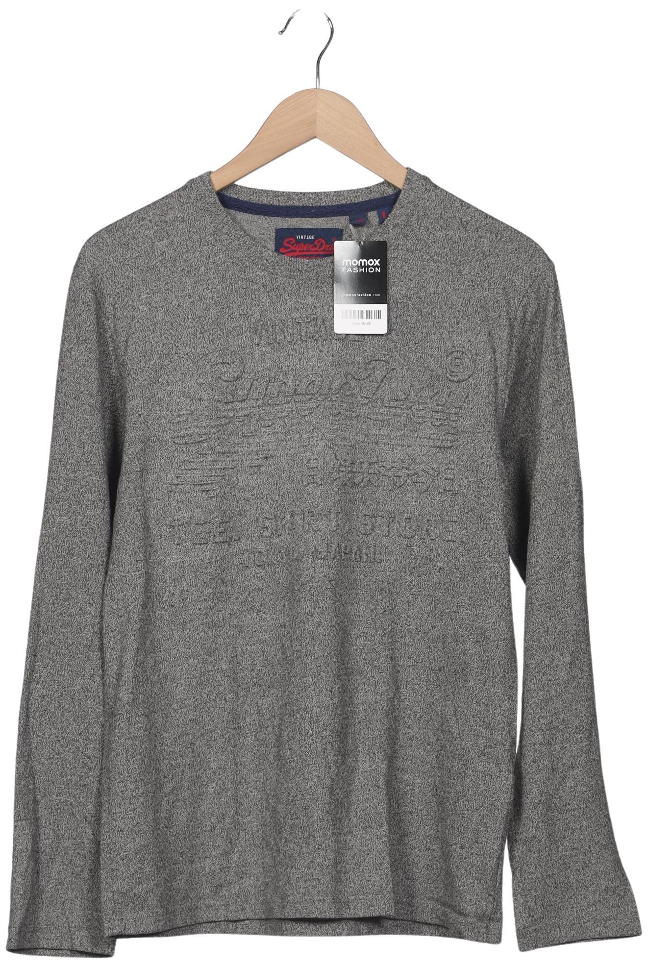 

Superdry Herren Langarmshirt, grau, Gr. 52