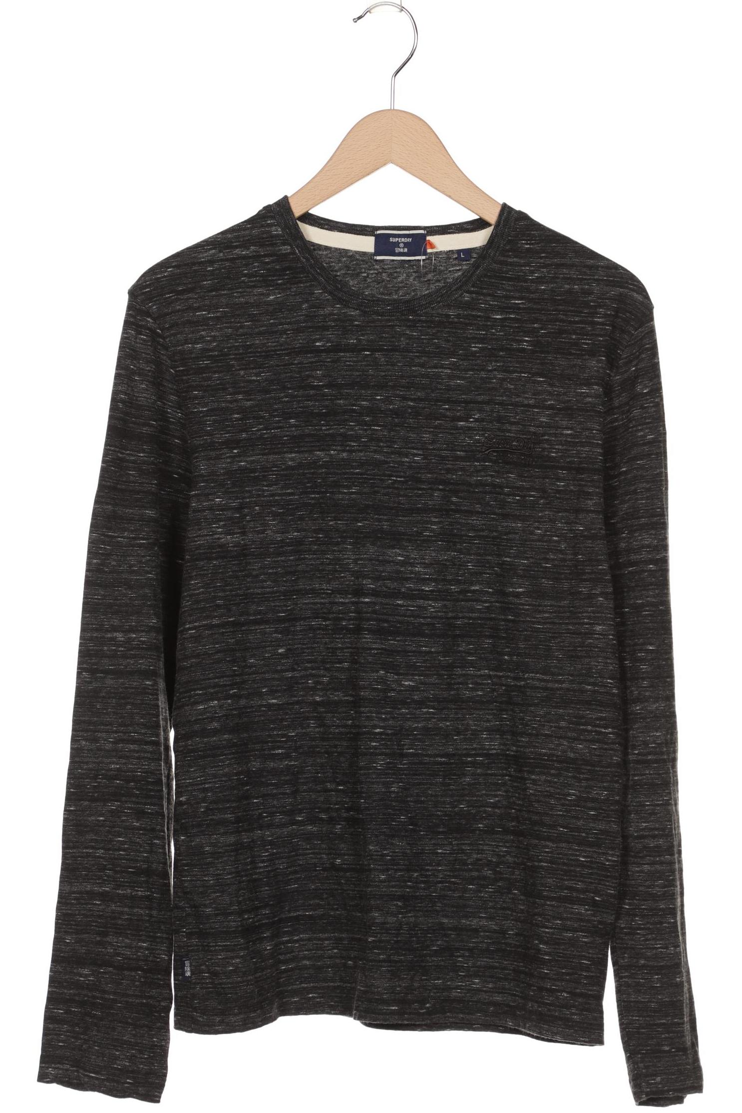 

Superdry Herren Langarmshirt, schwarz, Gr. 52