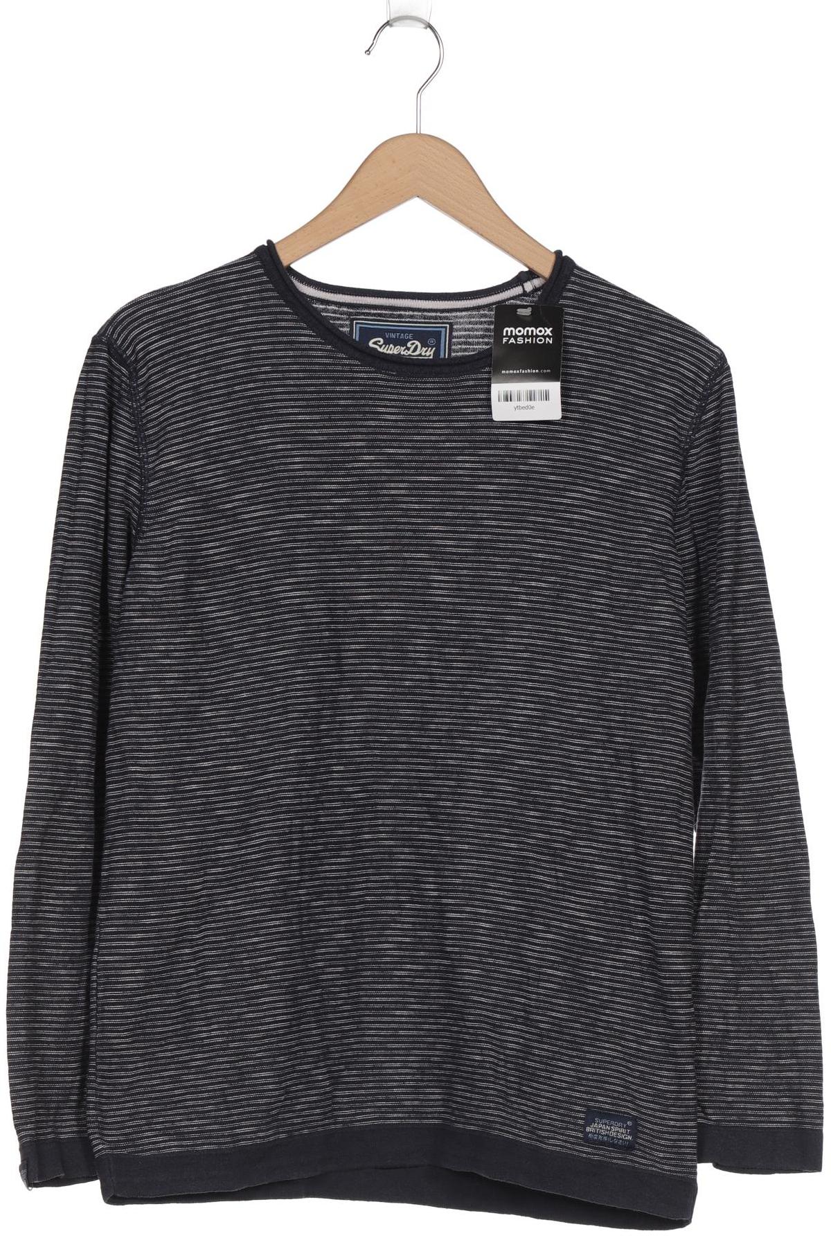 

Superdry Herren Langarmshirt, marineblau, Gr. 48
