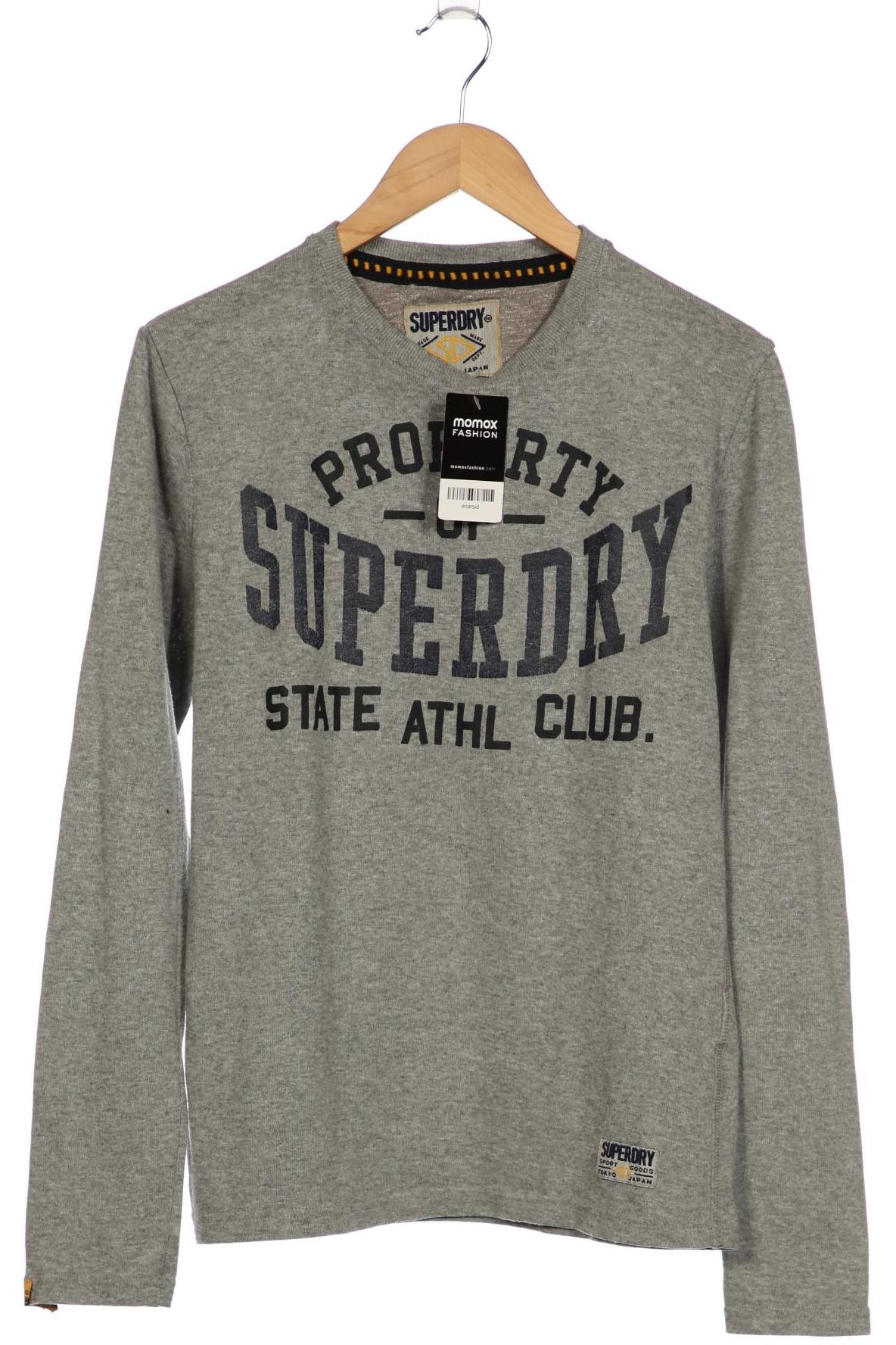 

Superdry Herren Langarmshirt, grau, Gr. 48