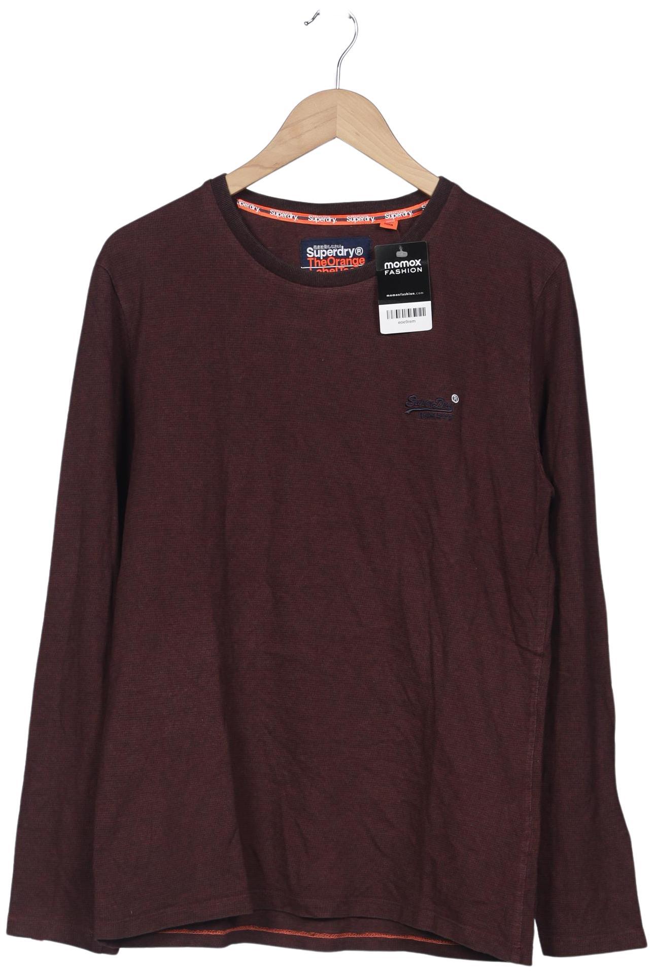 

Superdry Herren Langarmshirt, bordeaux, Gr. 54