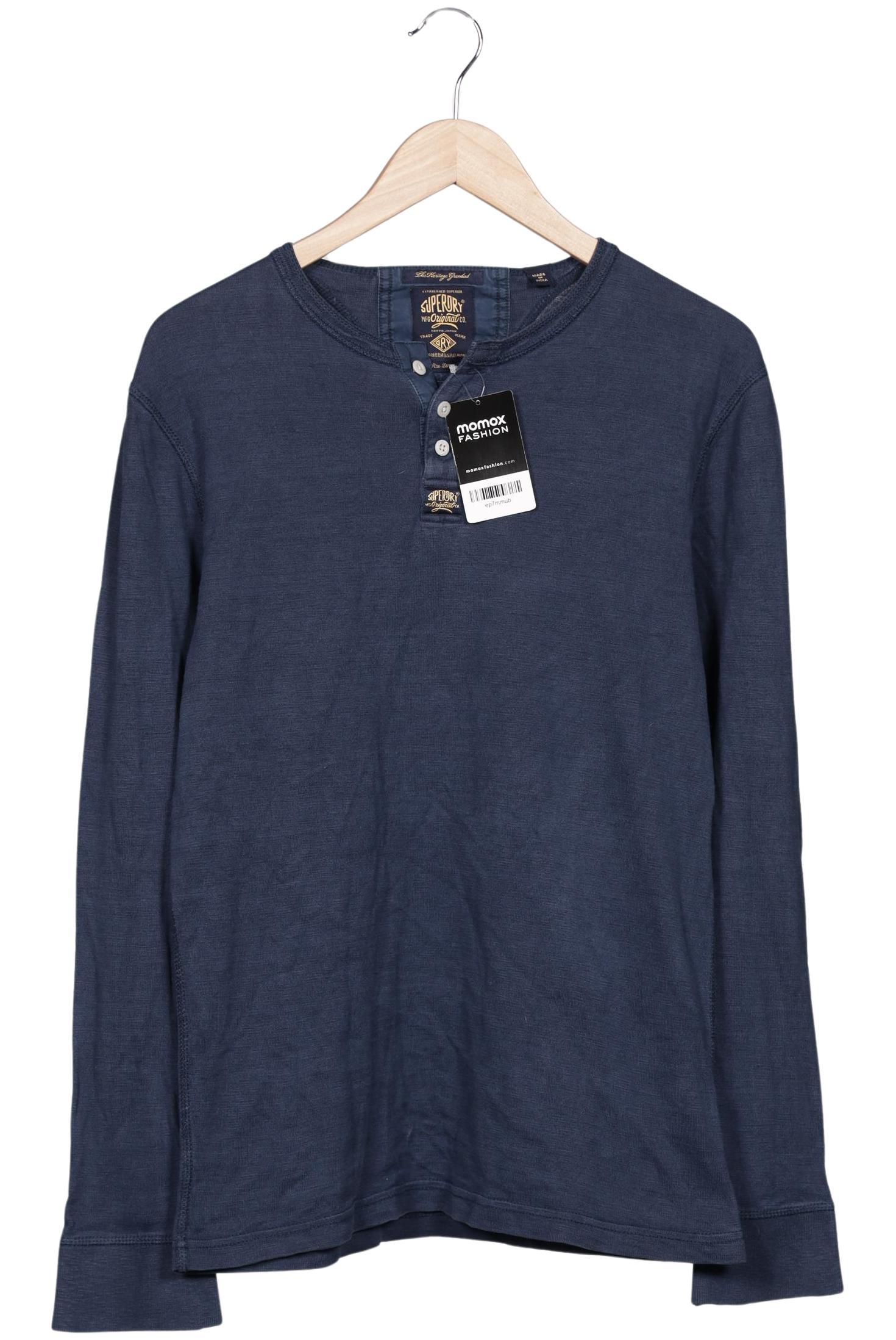 

Superdry Herren Langarmshirt, blau, Gr. 46