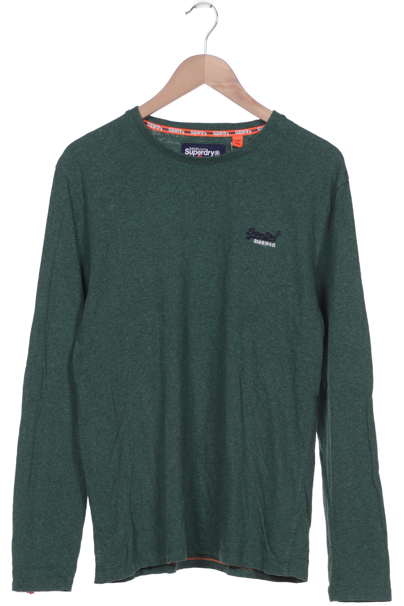 

Superdry Herren Langarmshirt, grün