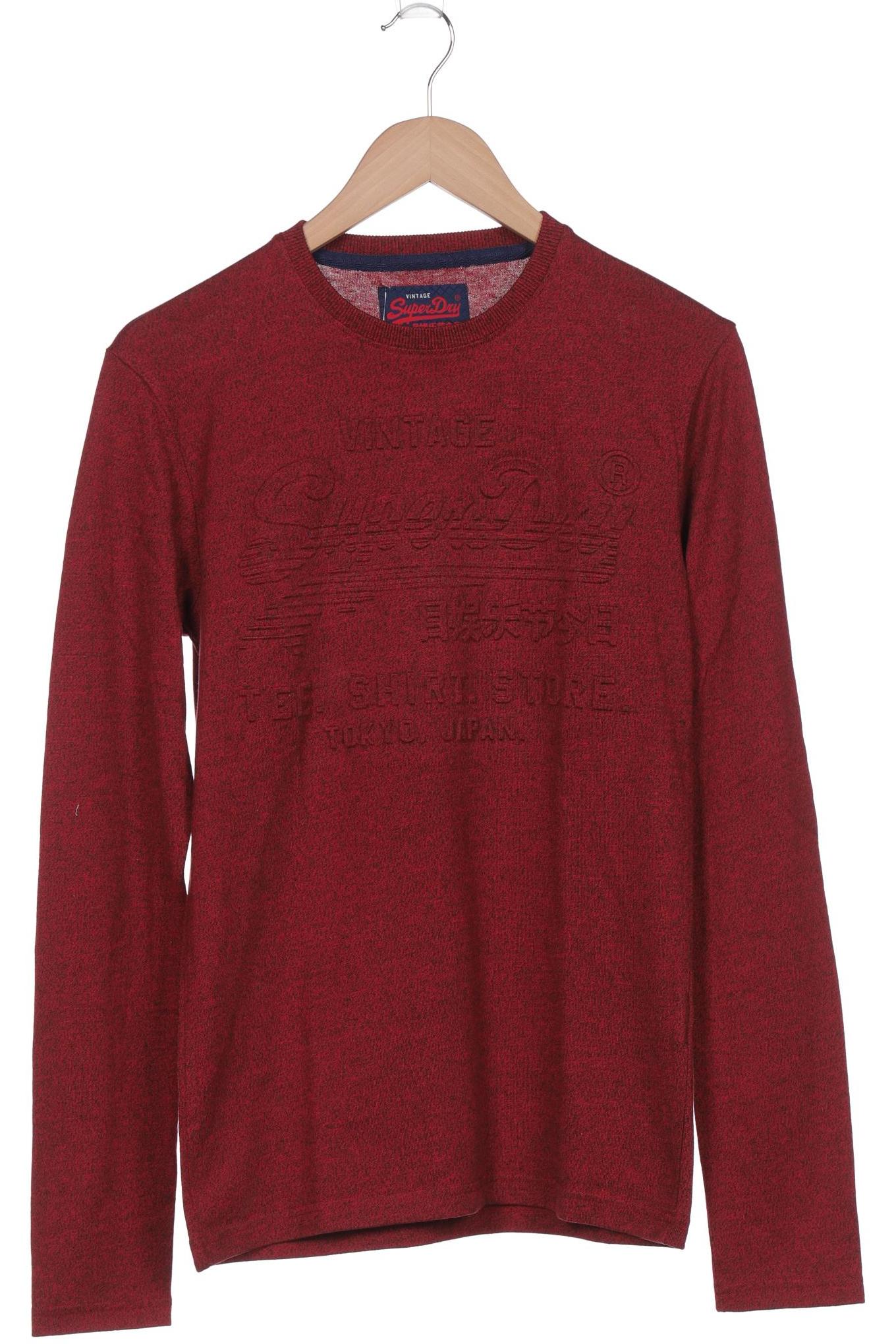 

Superdry Herren Langarmshirt, rot, Gr. 48
