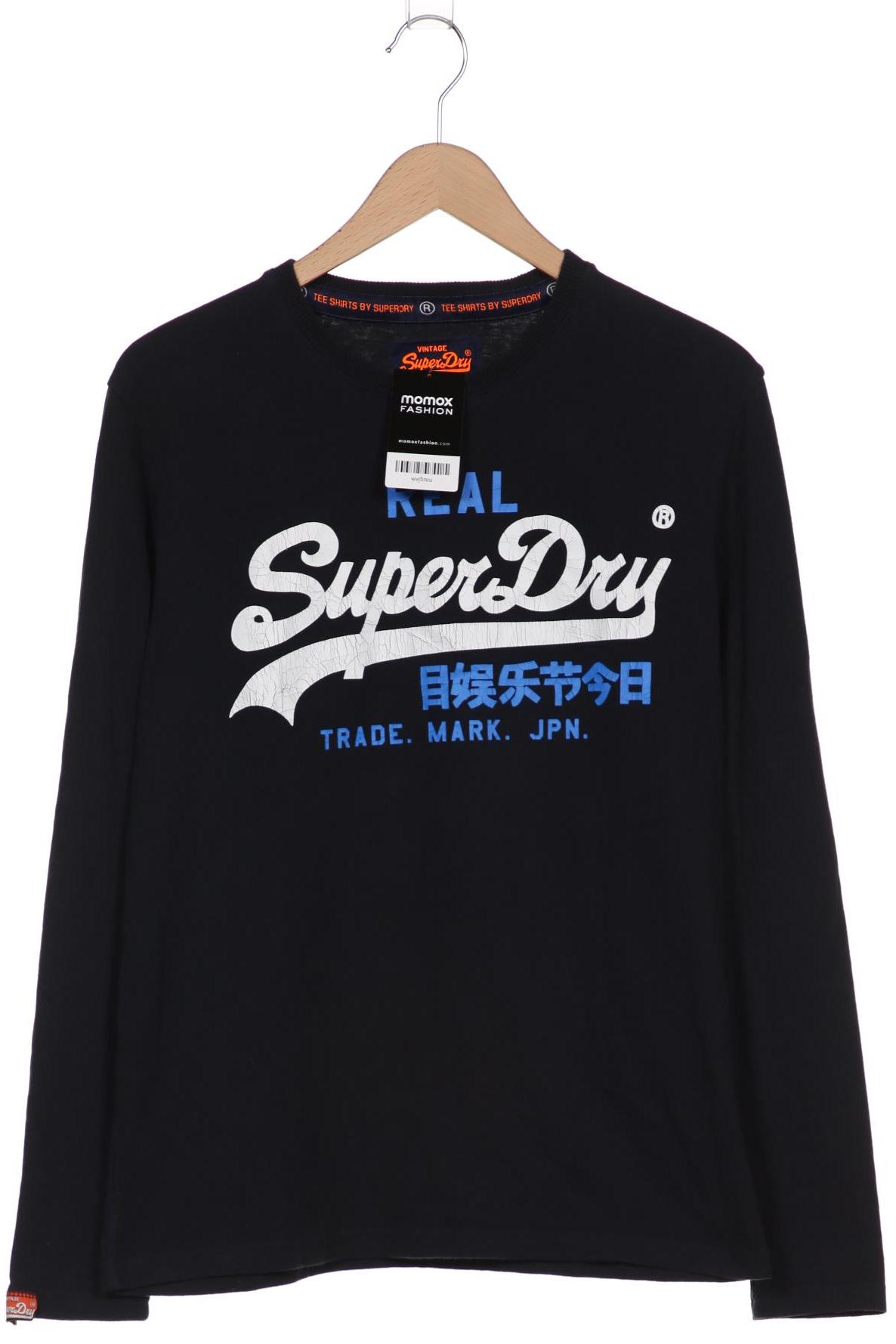 

Superdry Herren Langarmshirt, marineblau, Gr. 48