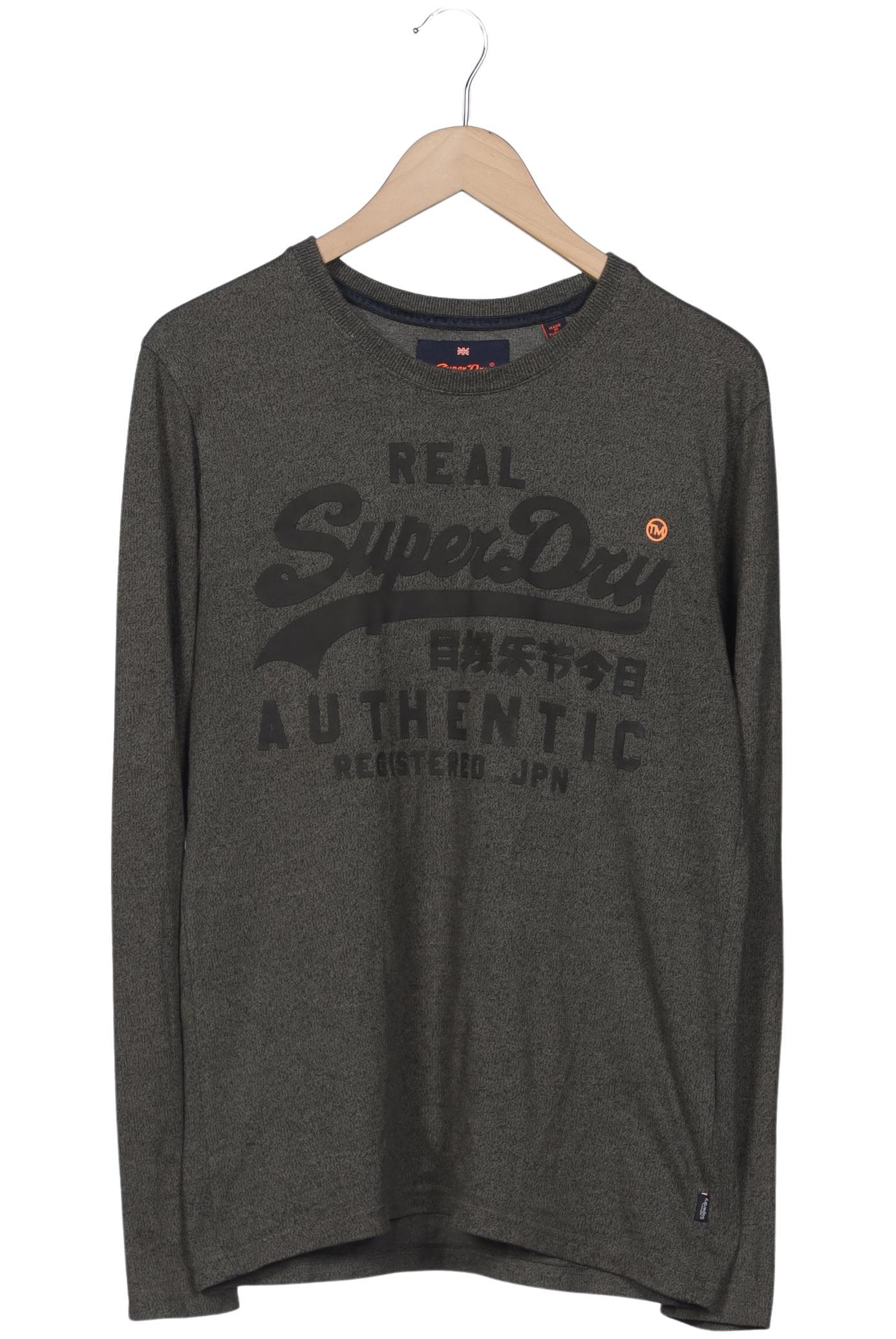 

Superdry Herren Langarmshirt, grau, Gr. 48