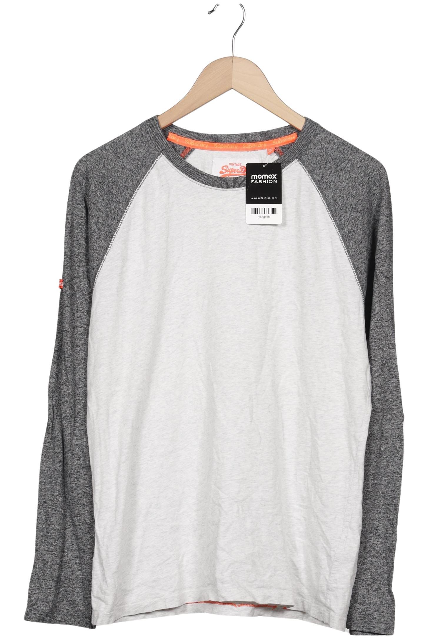 

Superdry Herren Langarmshirt, grau, Gr. 52