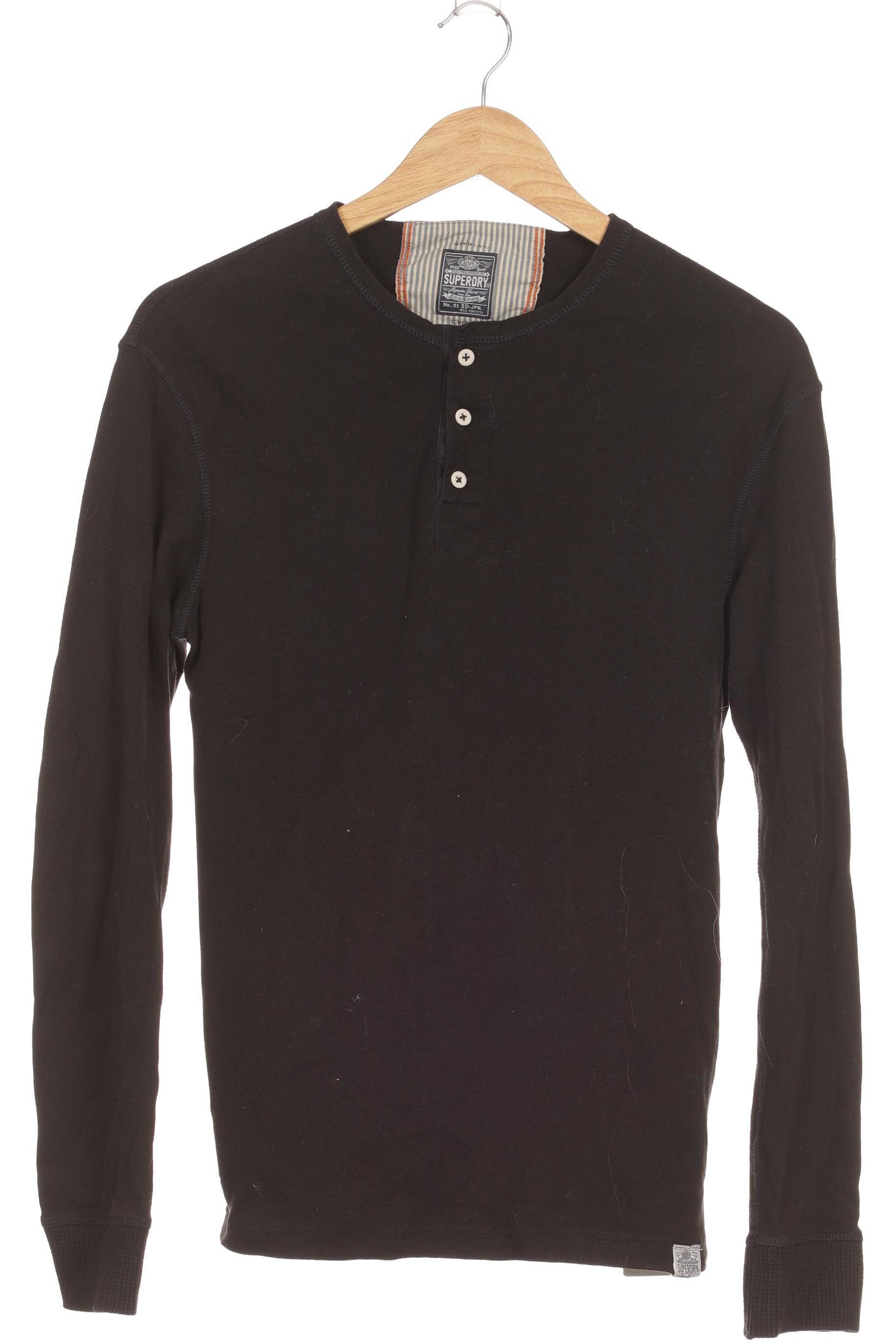 

Superdry Herren Langarmshirt, schwarz, Gr.