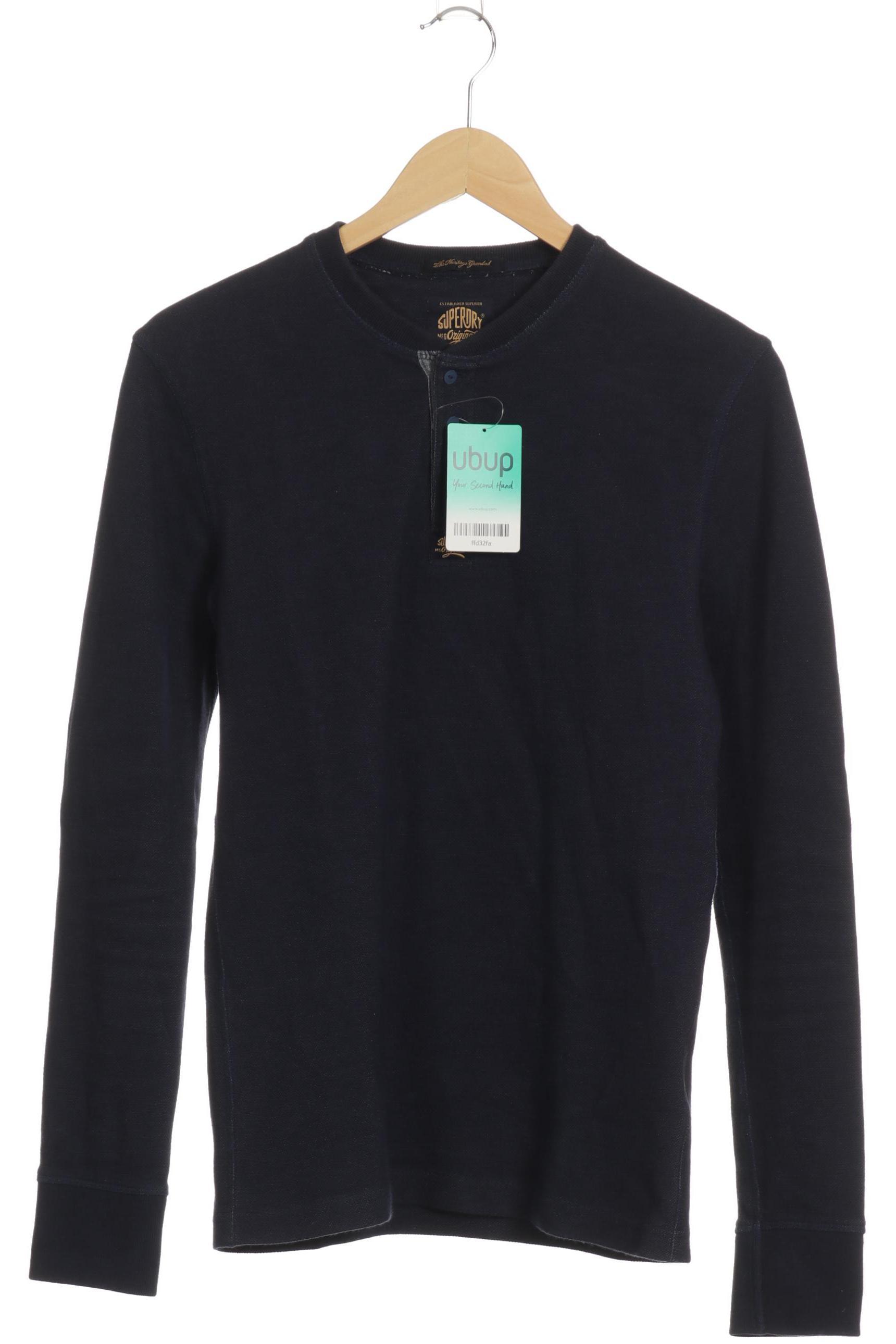 

Superdry Herren Langarmshirt, blau, Gr.