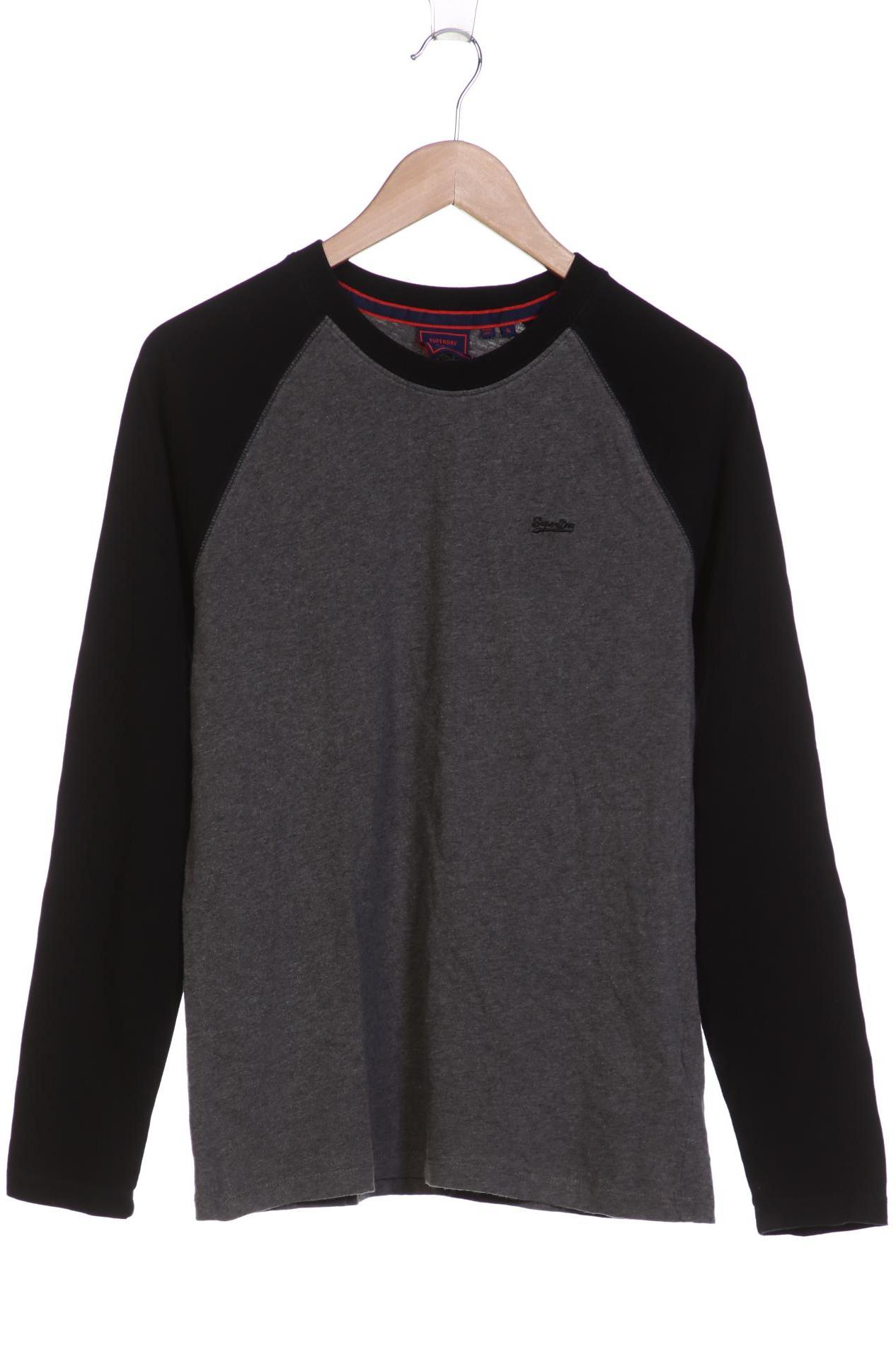 

Superdry Herren Langarmshirt, grau, Gr. 46