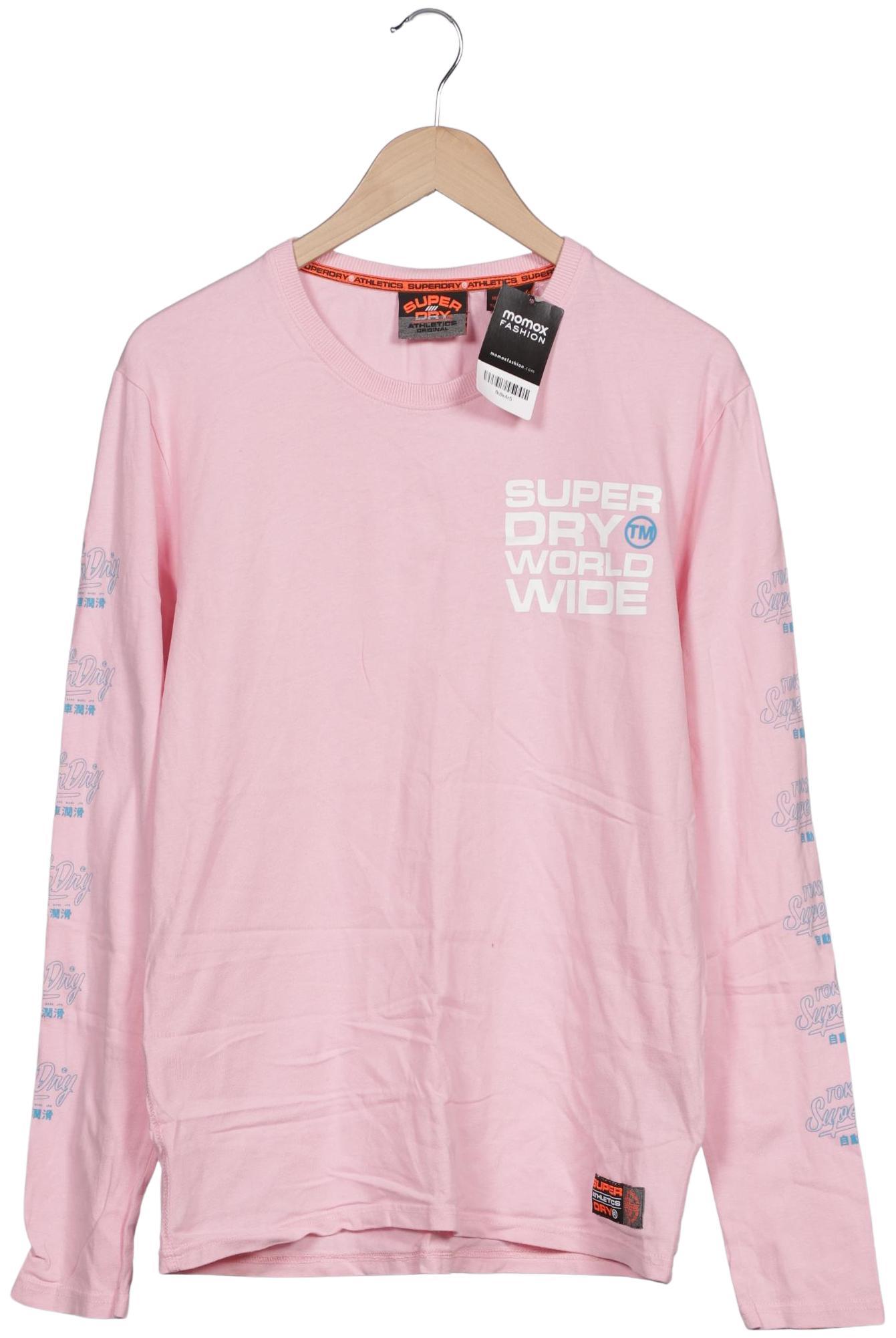 

Superdry Herren Langarmshirt, pink, Gr. 54