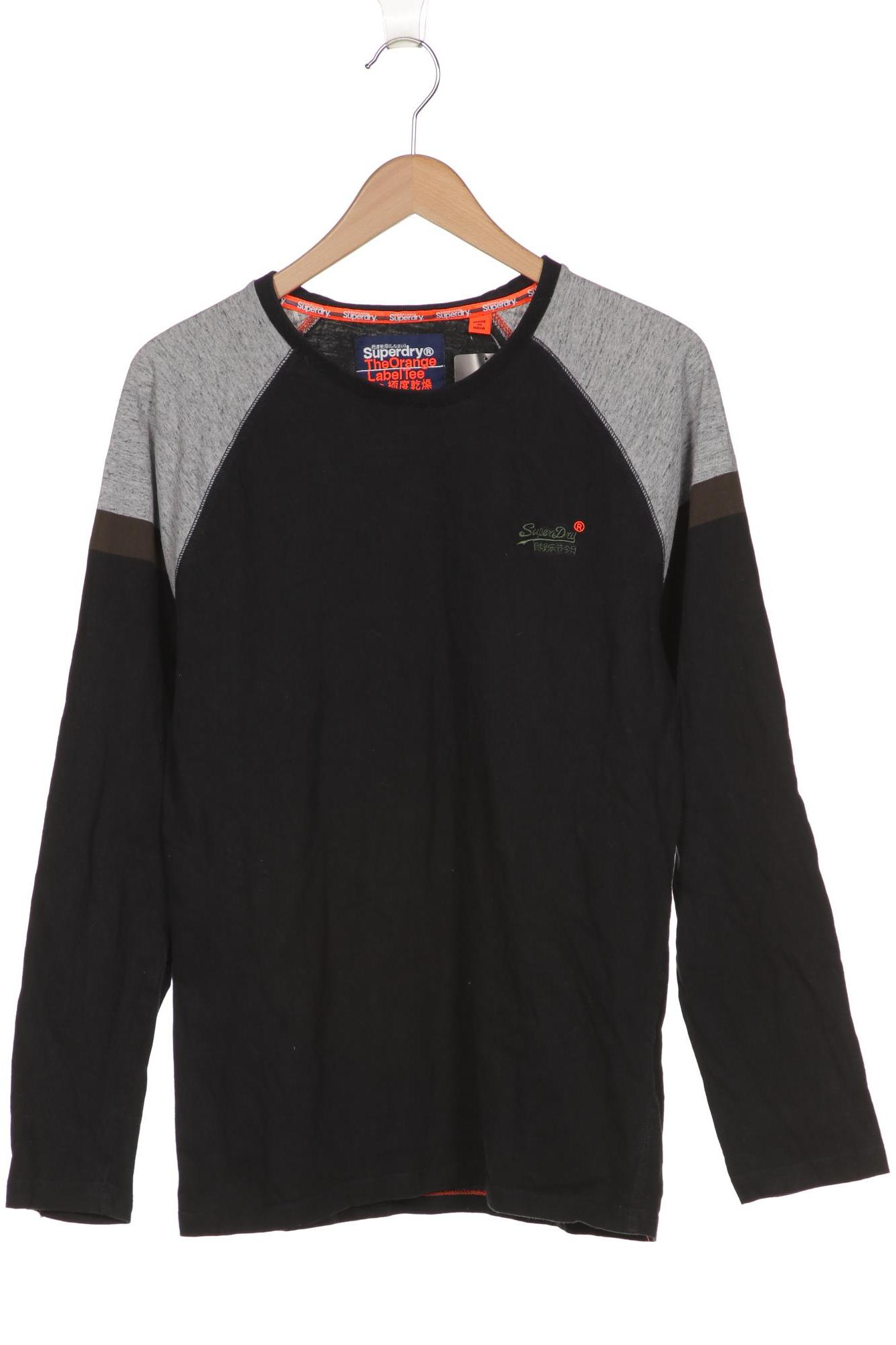 

Superdry Herren Langarmshirt, schwarz, Gr. 54