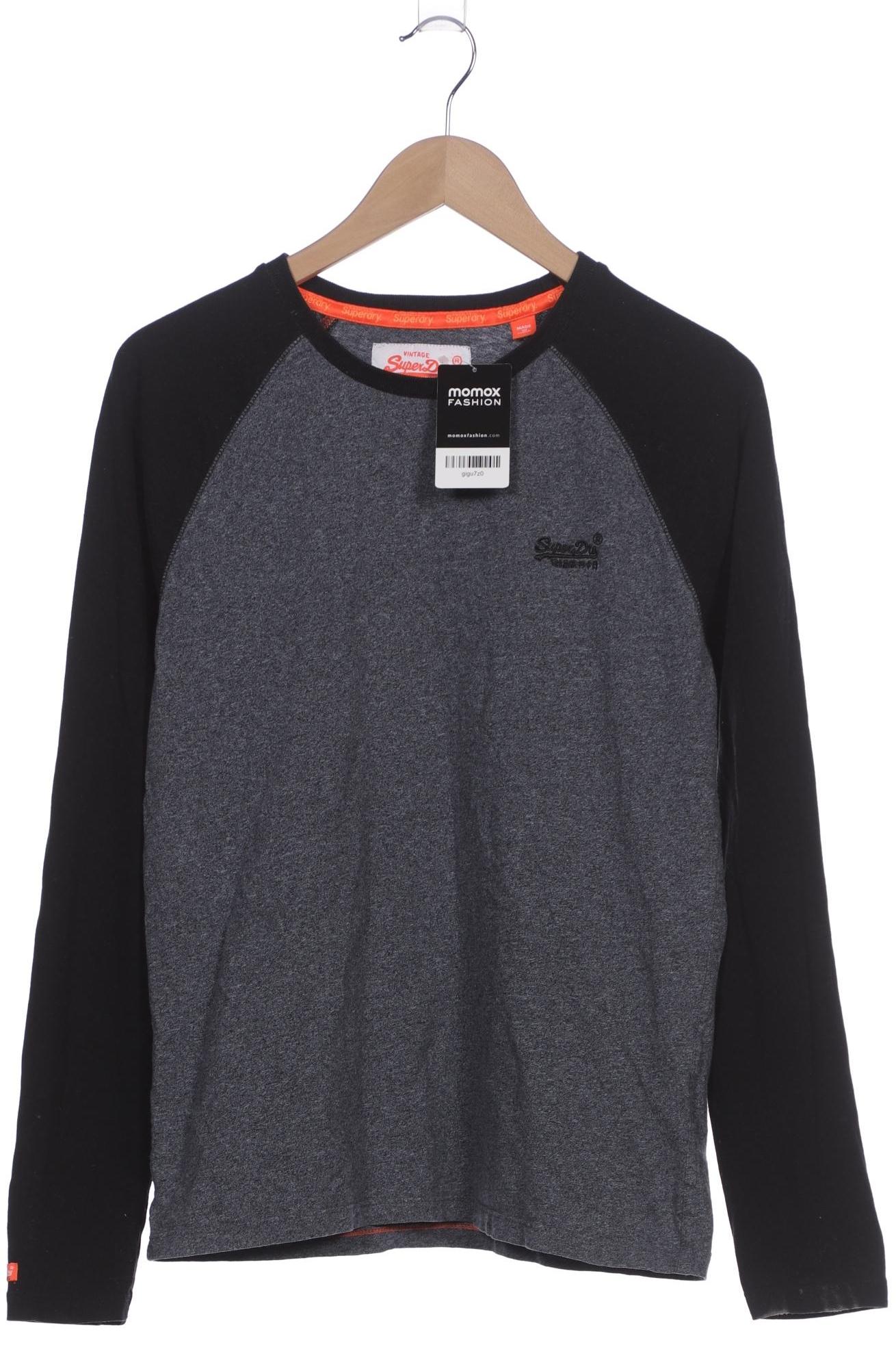 

Superdry Herren Langarmshirt, grau, Gr. 48