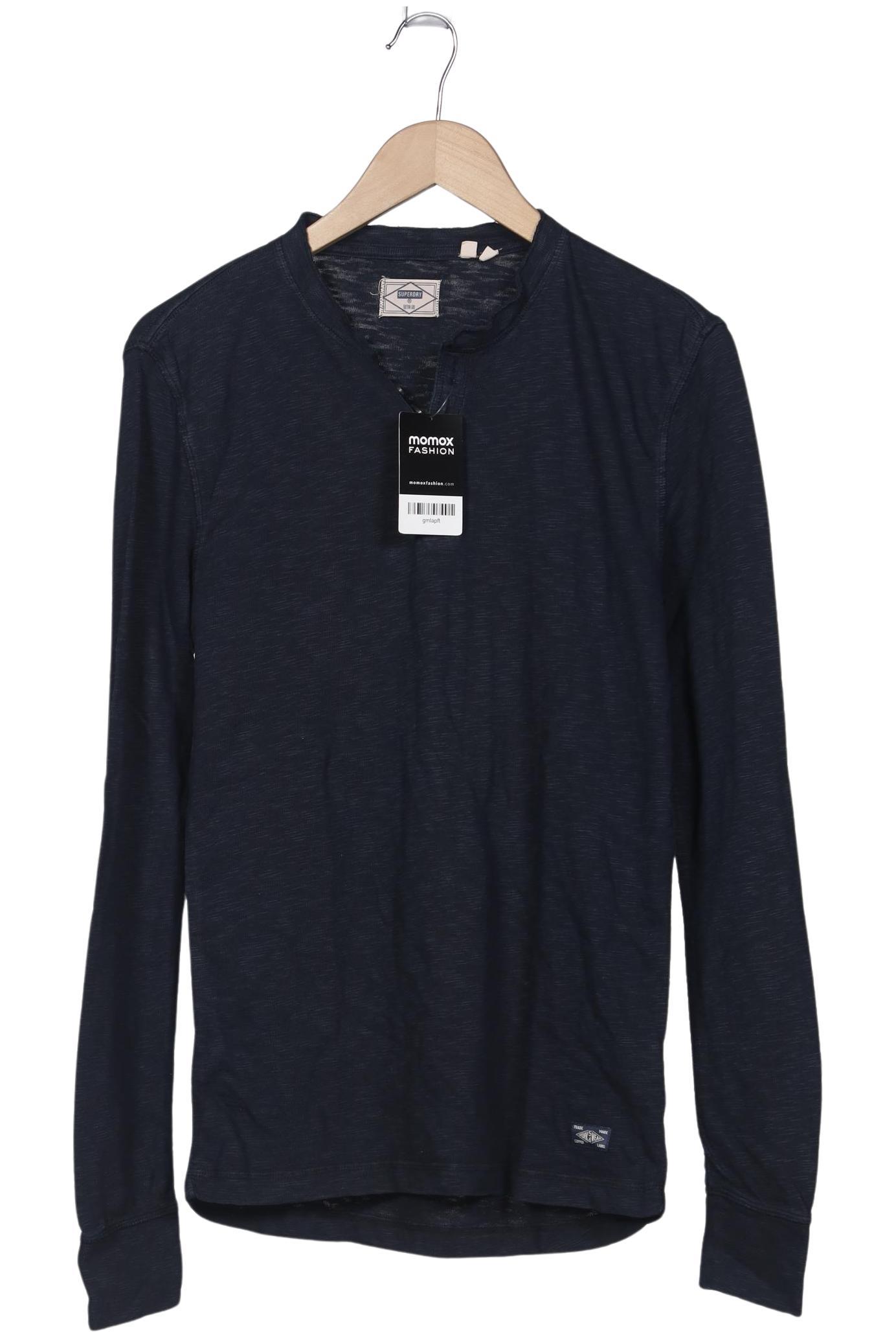 

Superdry Herren Langarmshirt, marineblau, Gr. 48