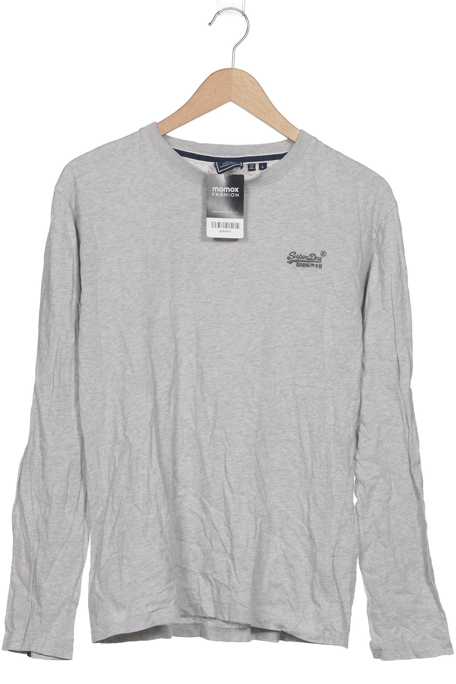 

Superdry Herren Langarmshirt, grau, Gr. 52