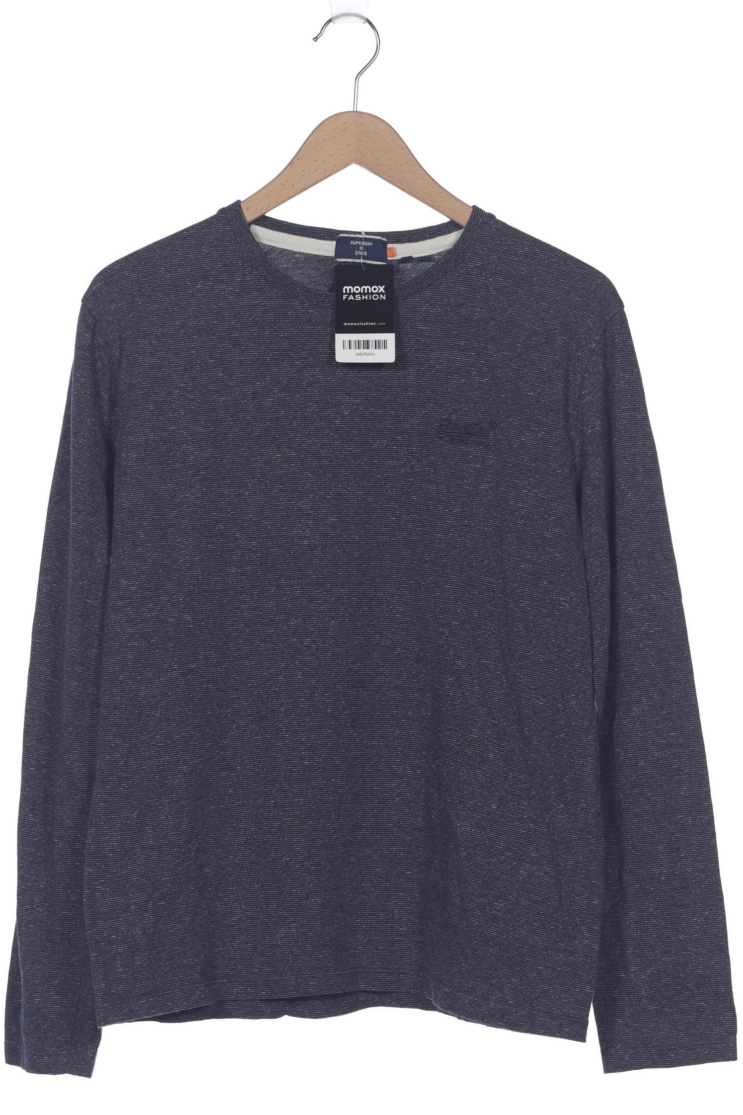 

Superdry Herren Langarmshirt, marineblau, Gr. 52