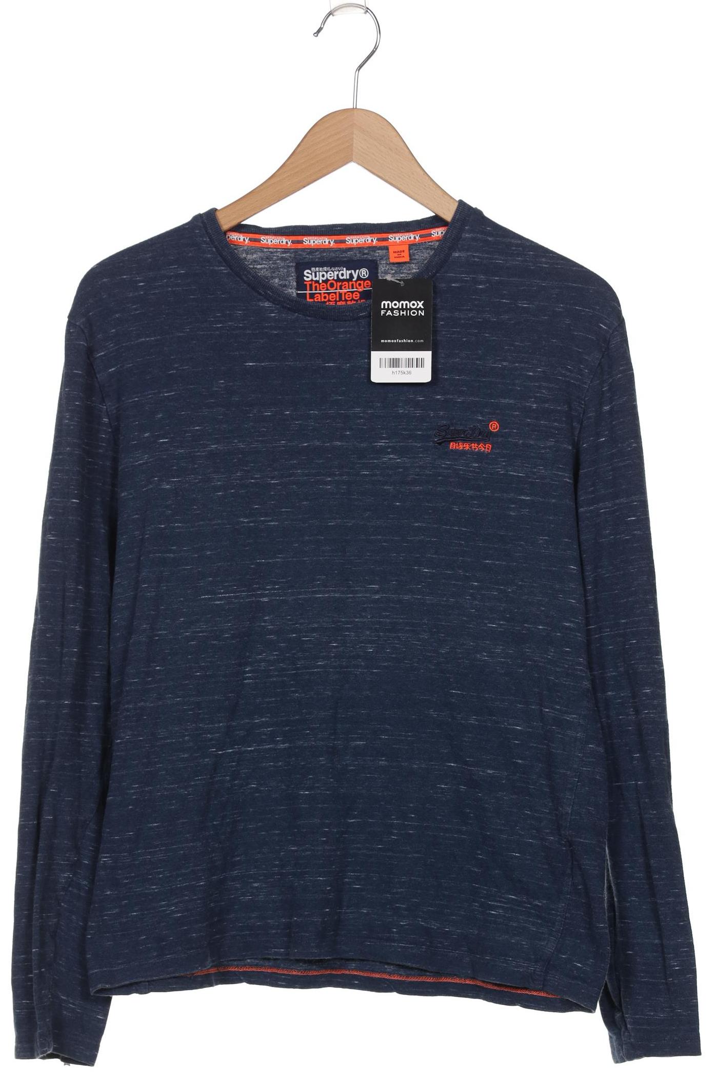 

Superdry Herren Langarmshirt, marineblau, Gr. 48