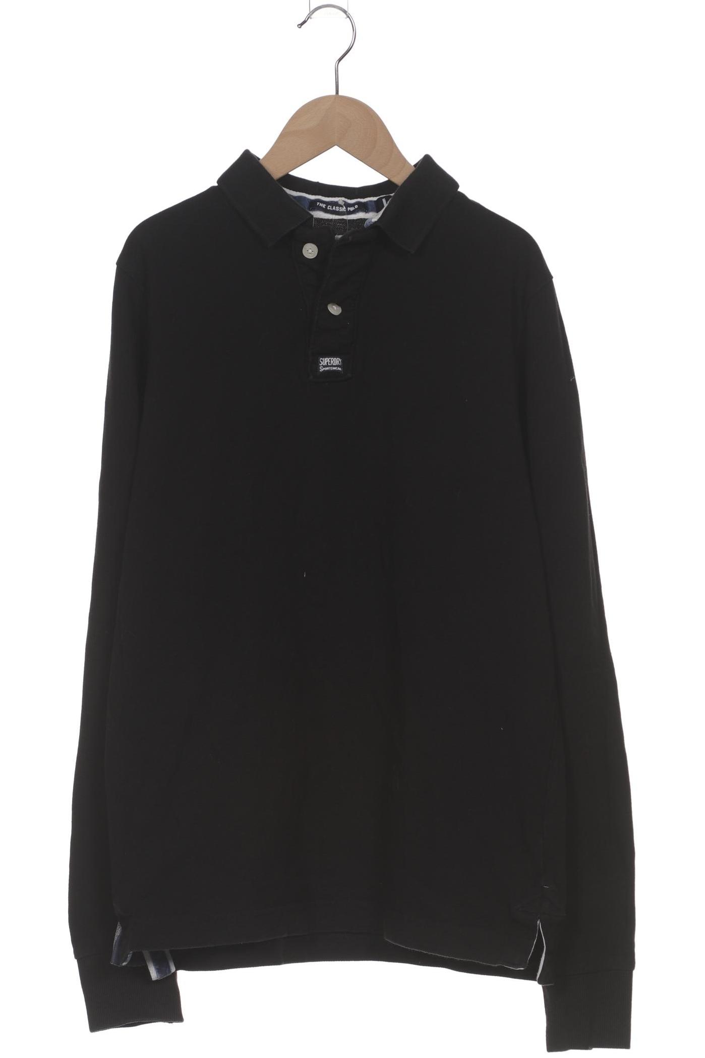 

Superdry Herren Langarmshirt, schwarz, Gr. 52