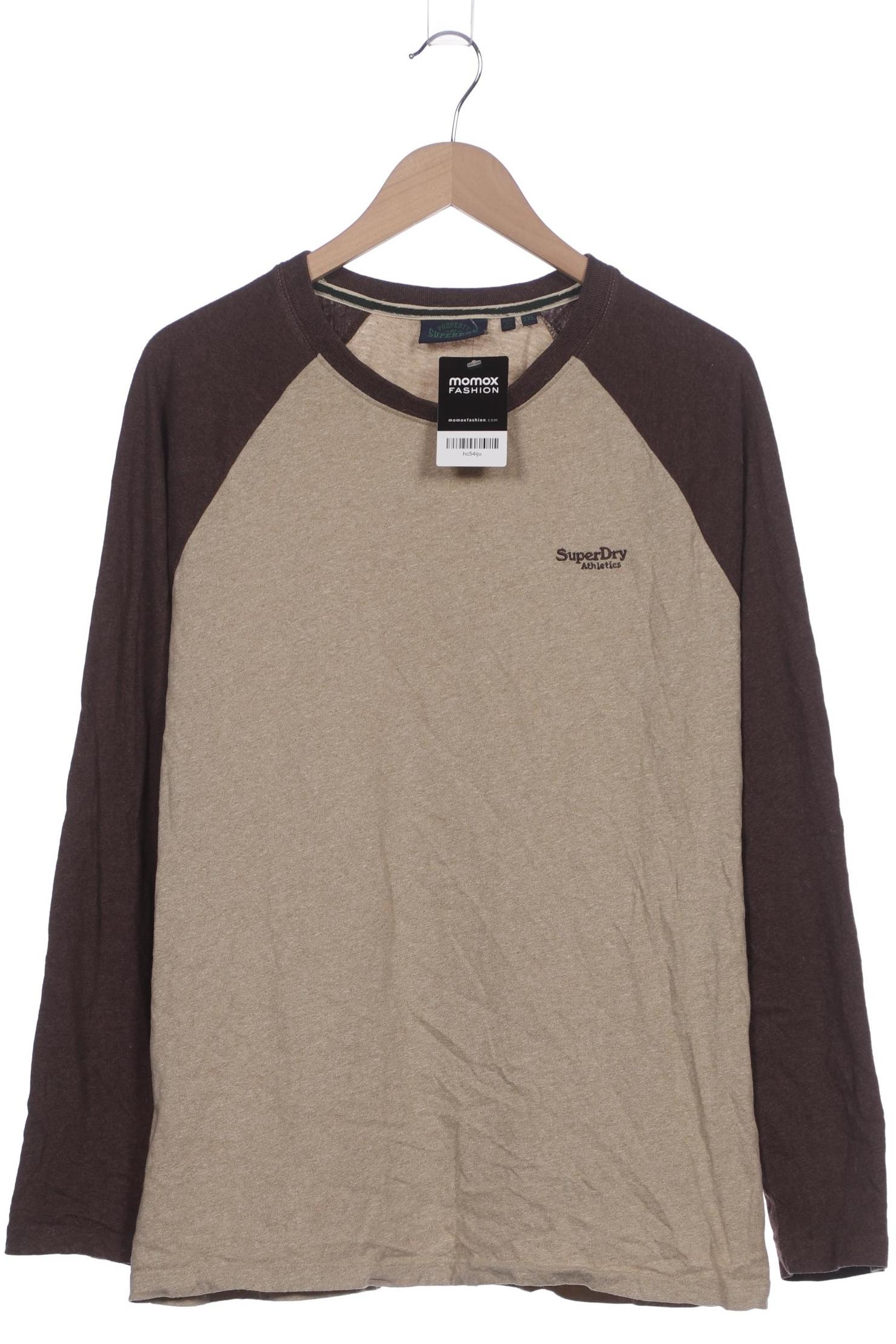 

Superdry Herren Langarmshirt, beige, Gr. 56