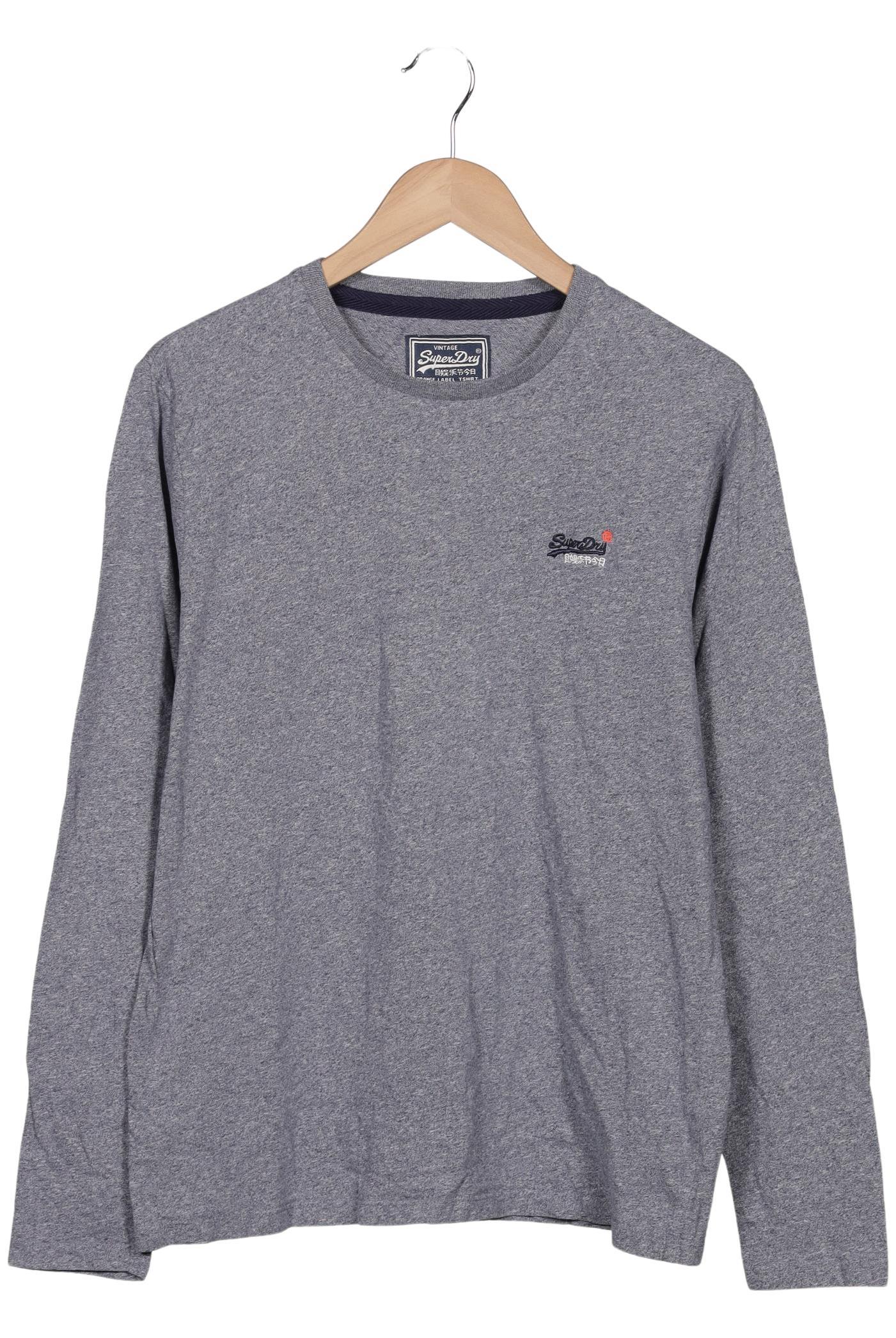 

Superdry Herren Langarmshirt, grau, Gr. 54