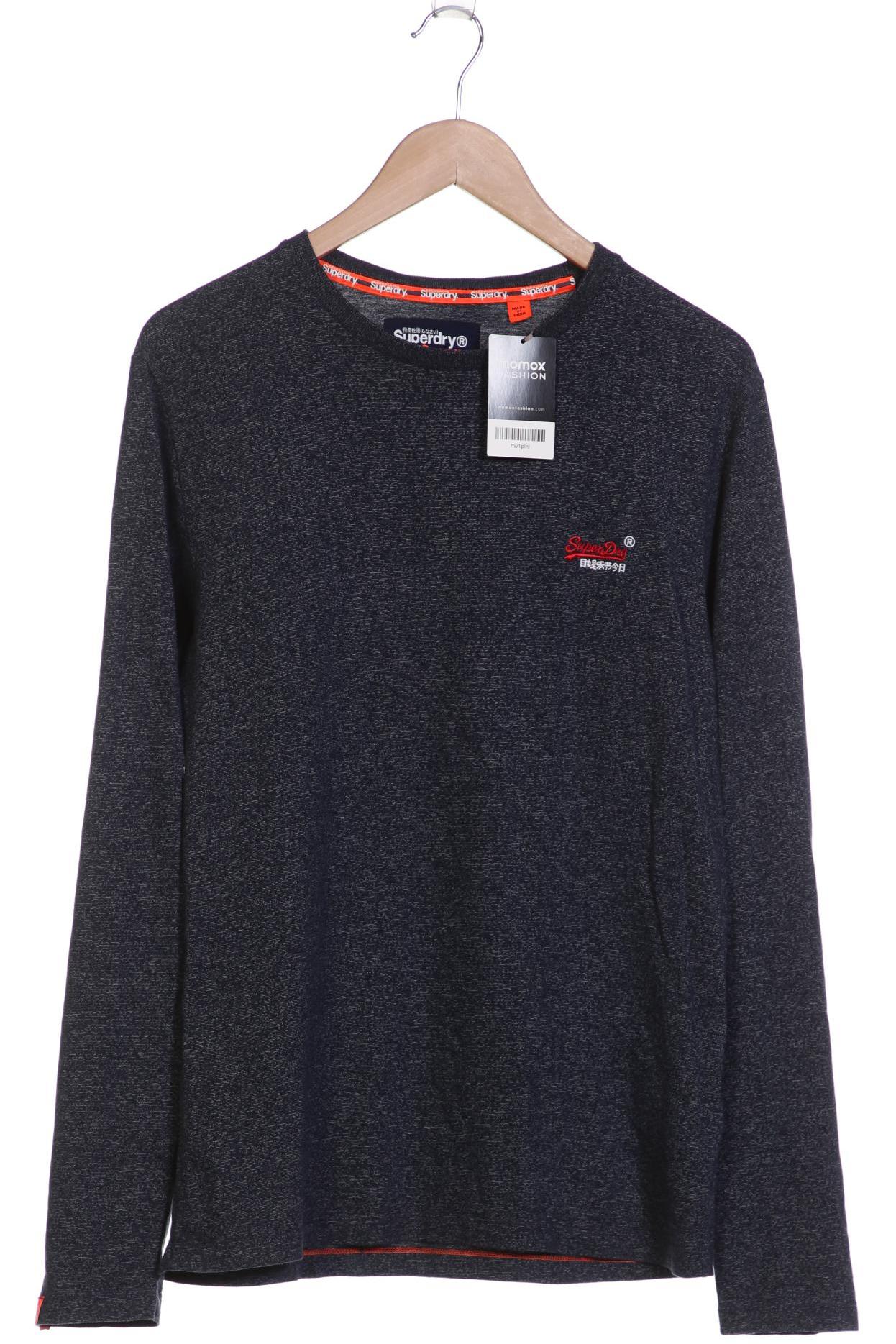 

Superdry Herren Langarmshirt, marineblau, Gr. 52