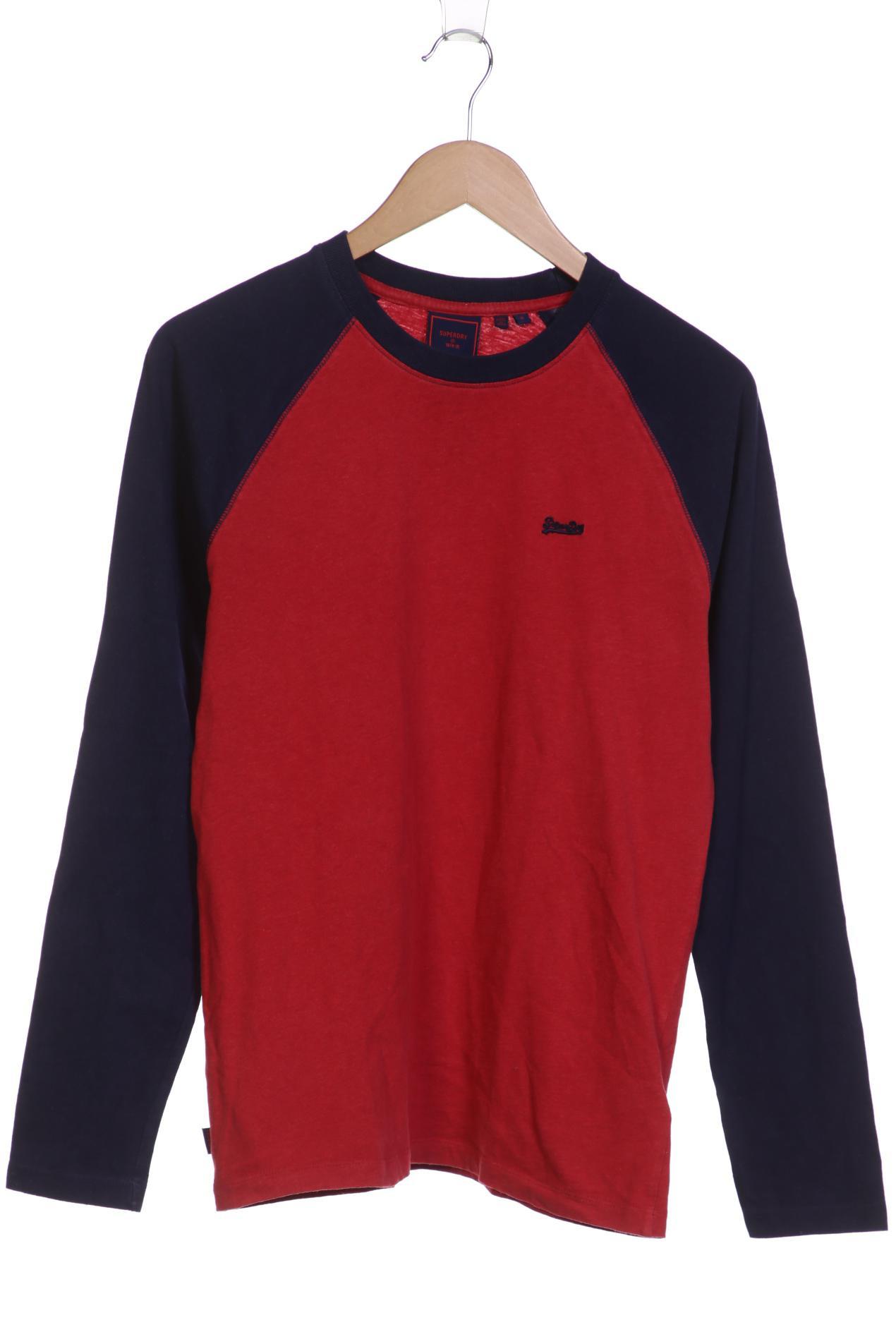 

Superdry Herren Langarmshirt, pink, Gr. 46