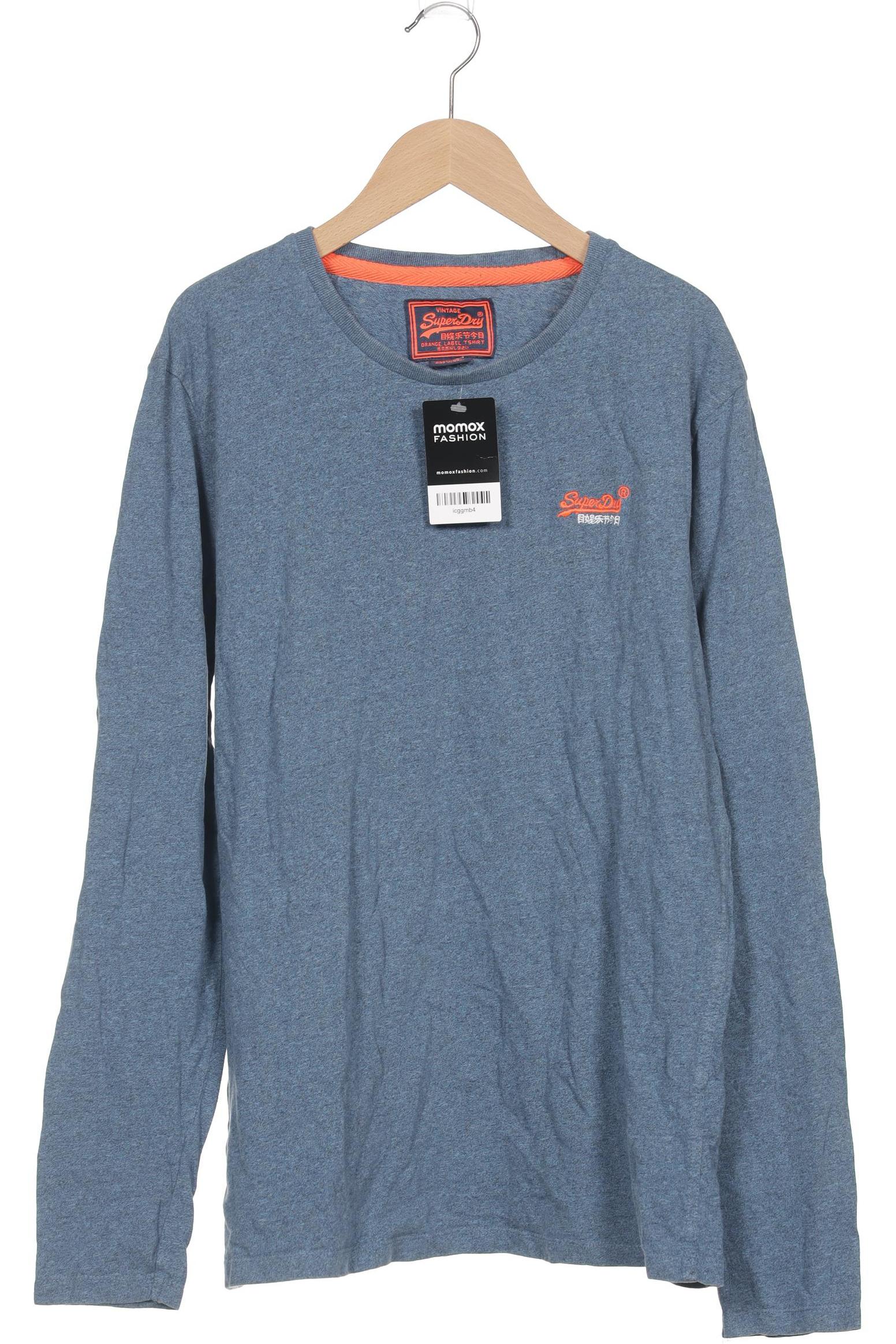 

Superdry Herren Langarmshirt, marineblau, Gr. 54