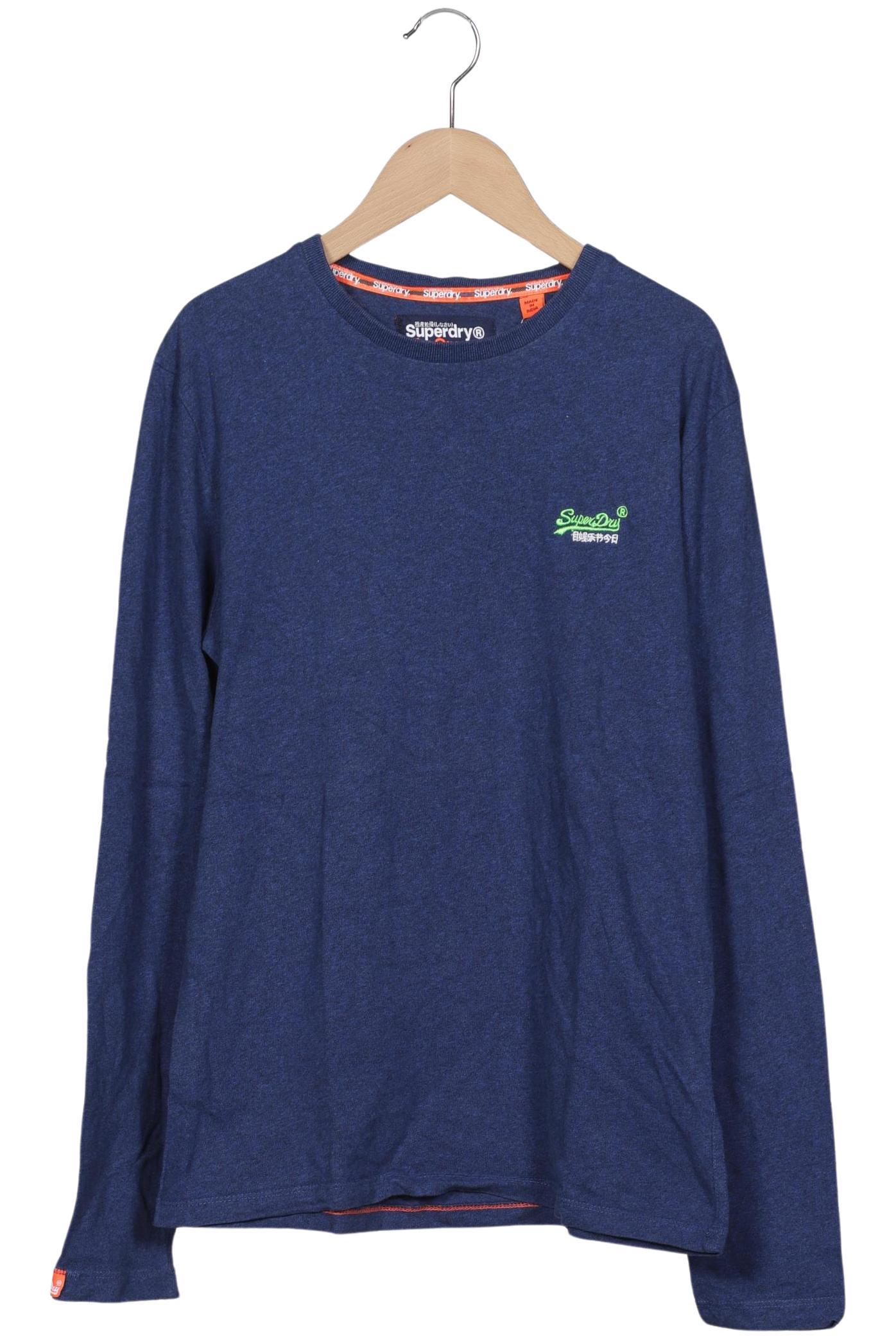

Superdry Herren Langarmshirt, marineblau, Gr. 46