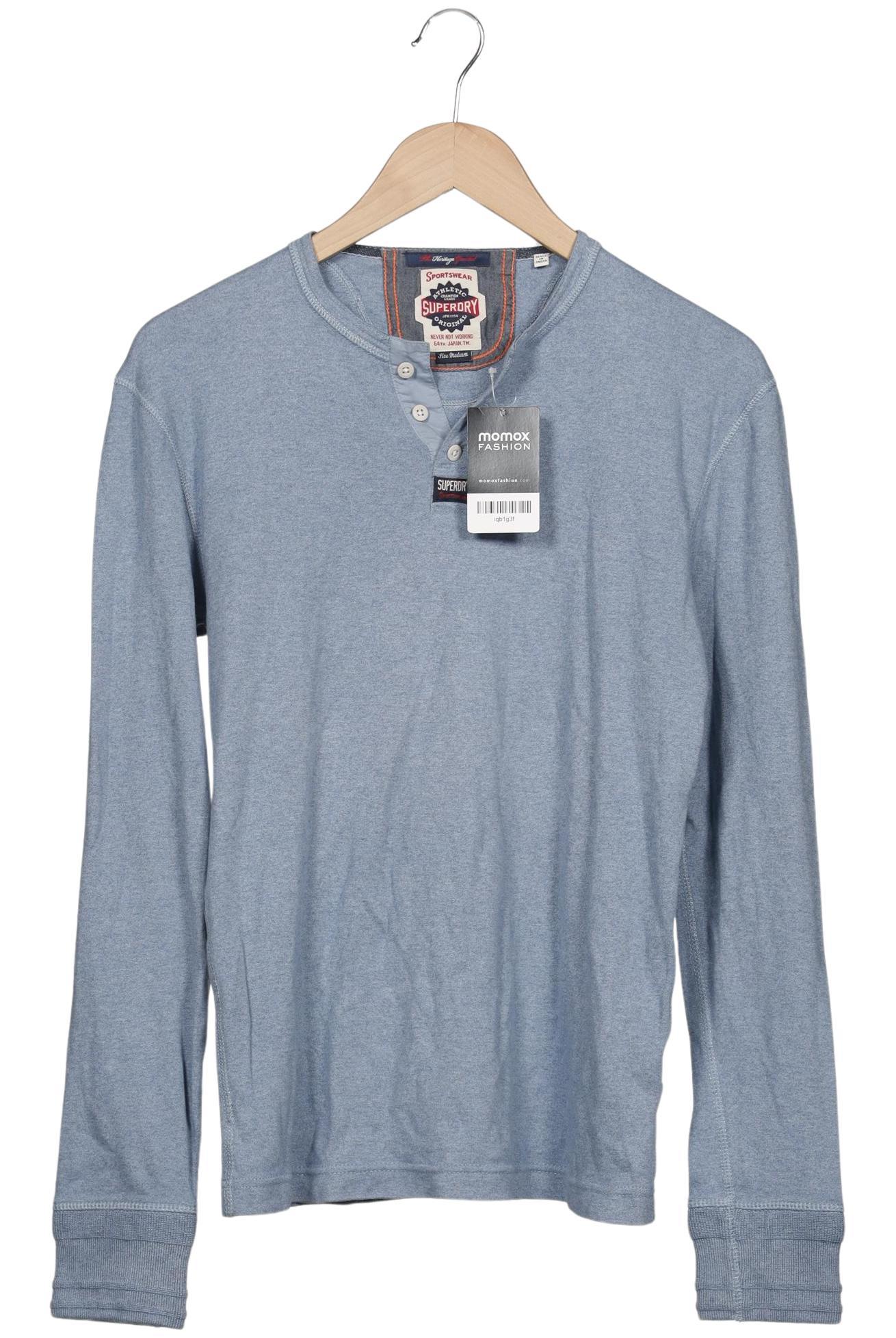 

Superdry Herren Langarmshirt, hellblau, Gr. 48