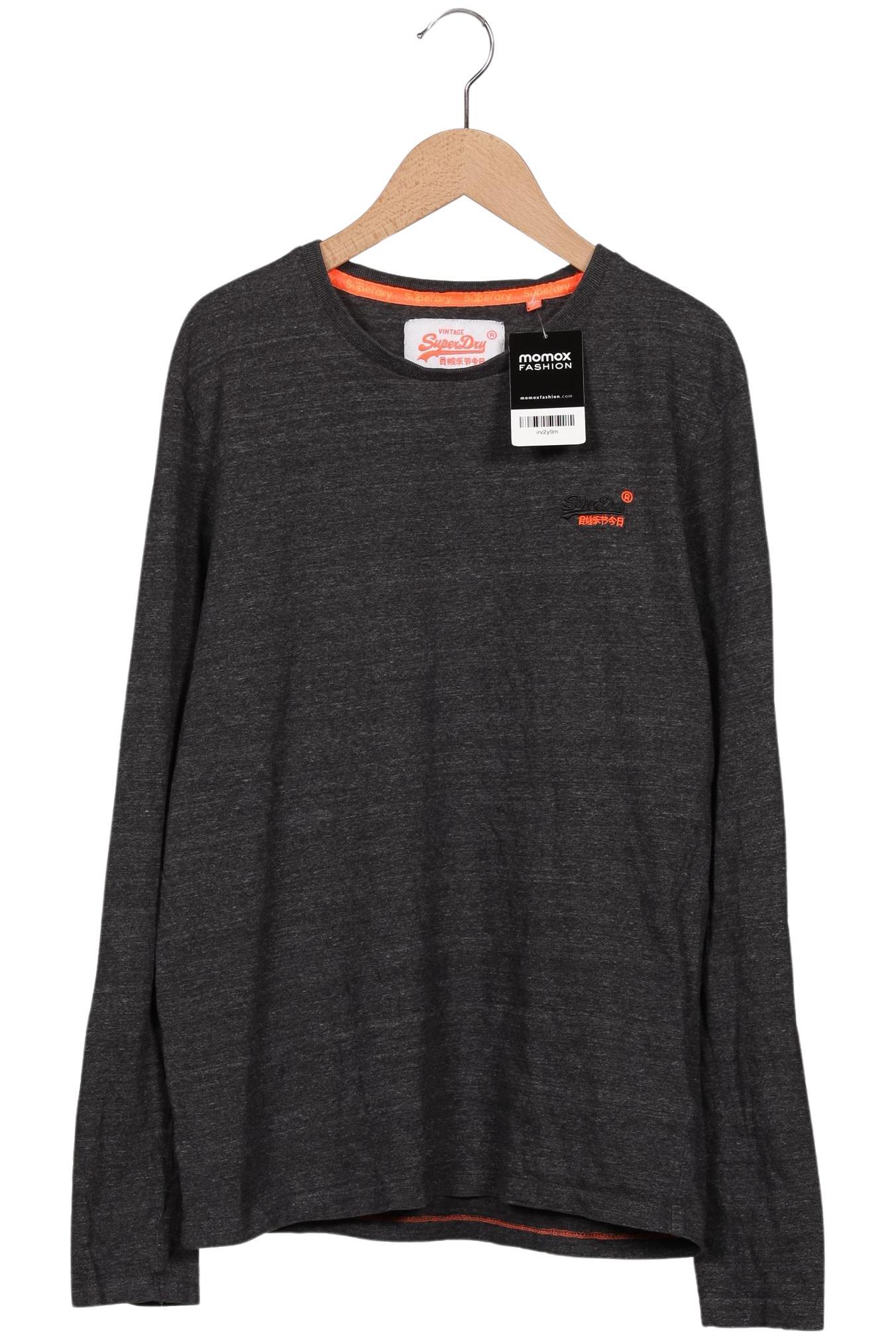 

Superdry Herren Langarmshirt, grau, Gr. 52