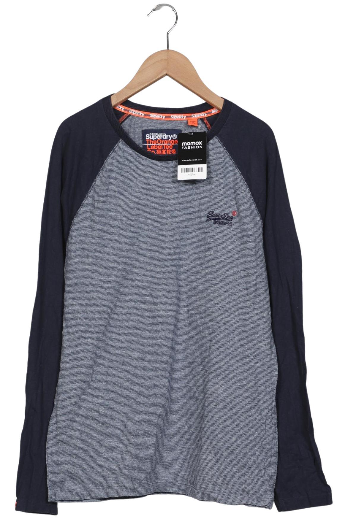 

Superdry Herren Langarmshirt, marineblau, Gr. 48
