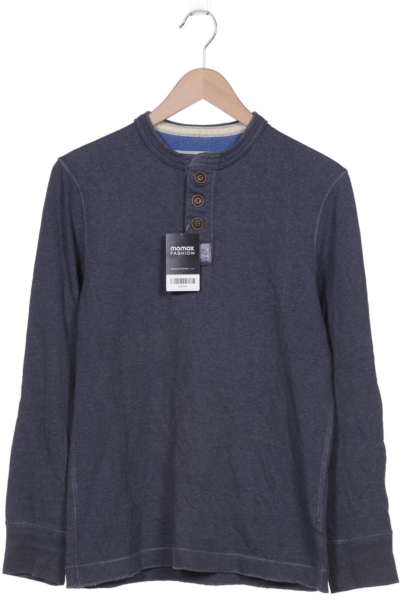 

Superdry Herren Langarmshirt, marineblau