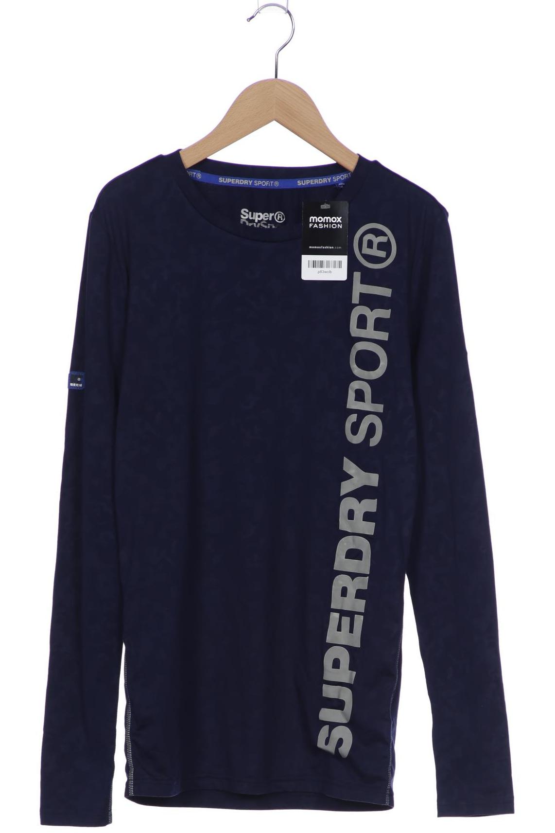 

Superdry Herren Langarmshirt, marineblau, Gr. 48