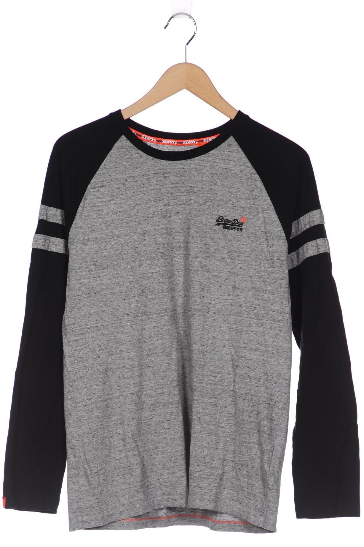 

Superdry Herren Langarmshirt, grau