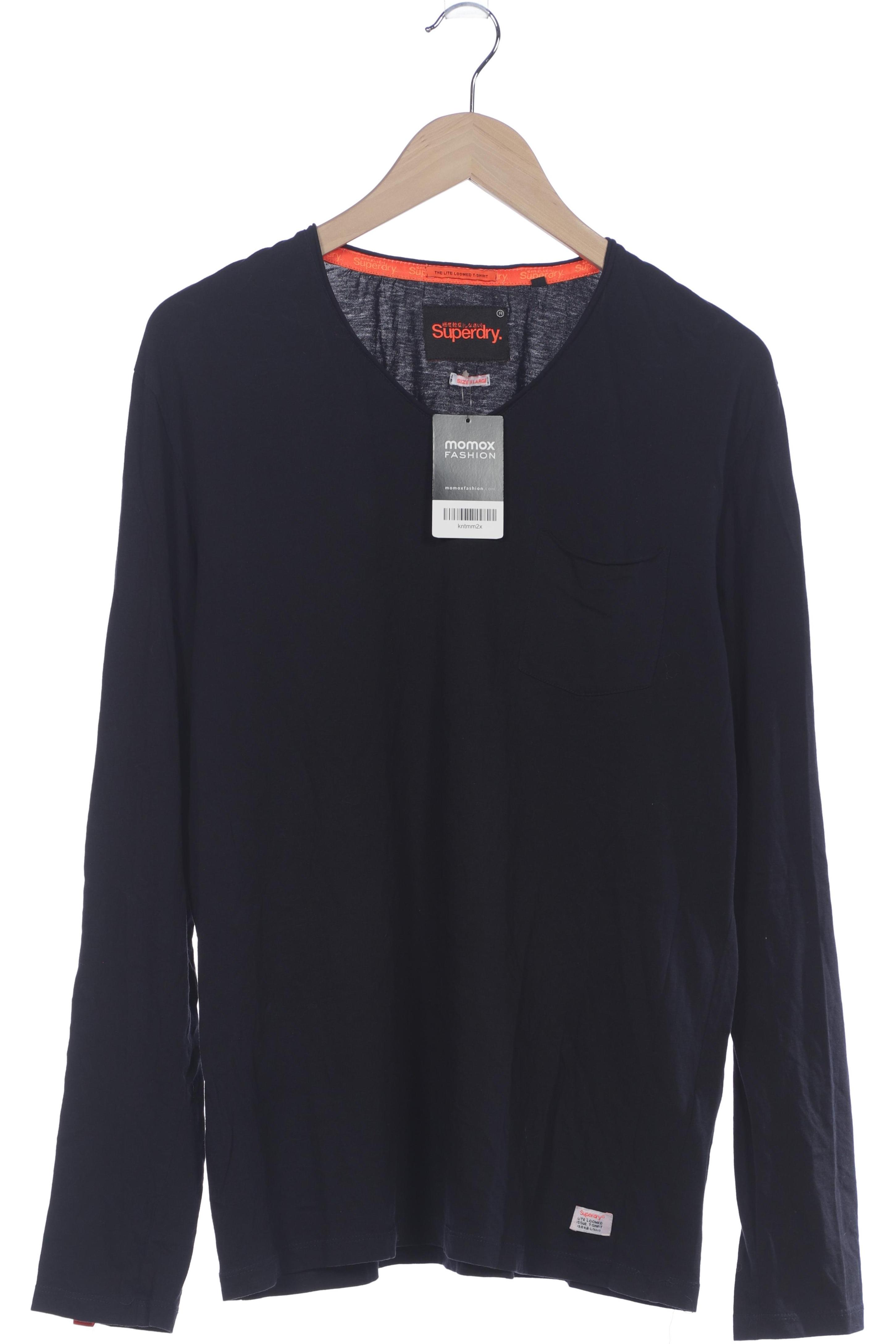 

Superdry Herren Langarmshirt, schwarz, Gr. 54
