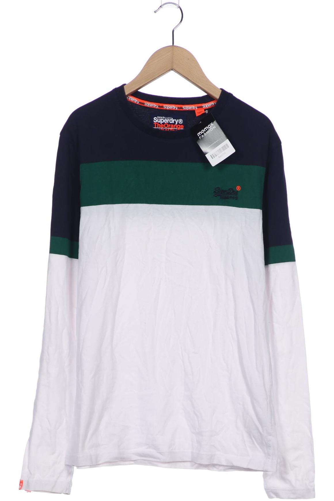 

Superdry Herren Langarmshirt, weiß, Gr. 48