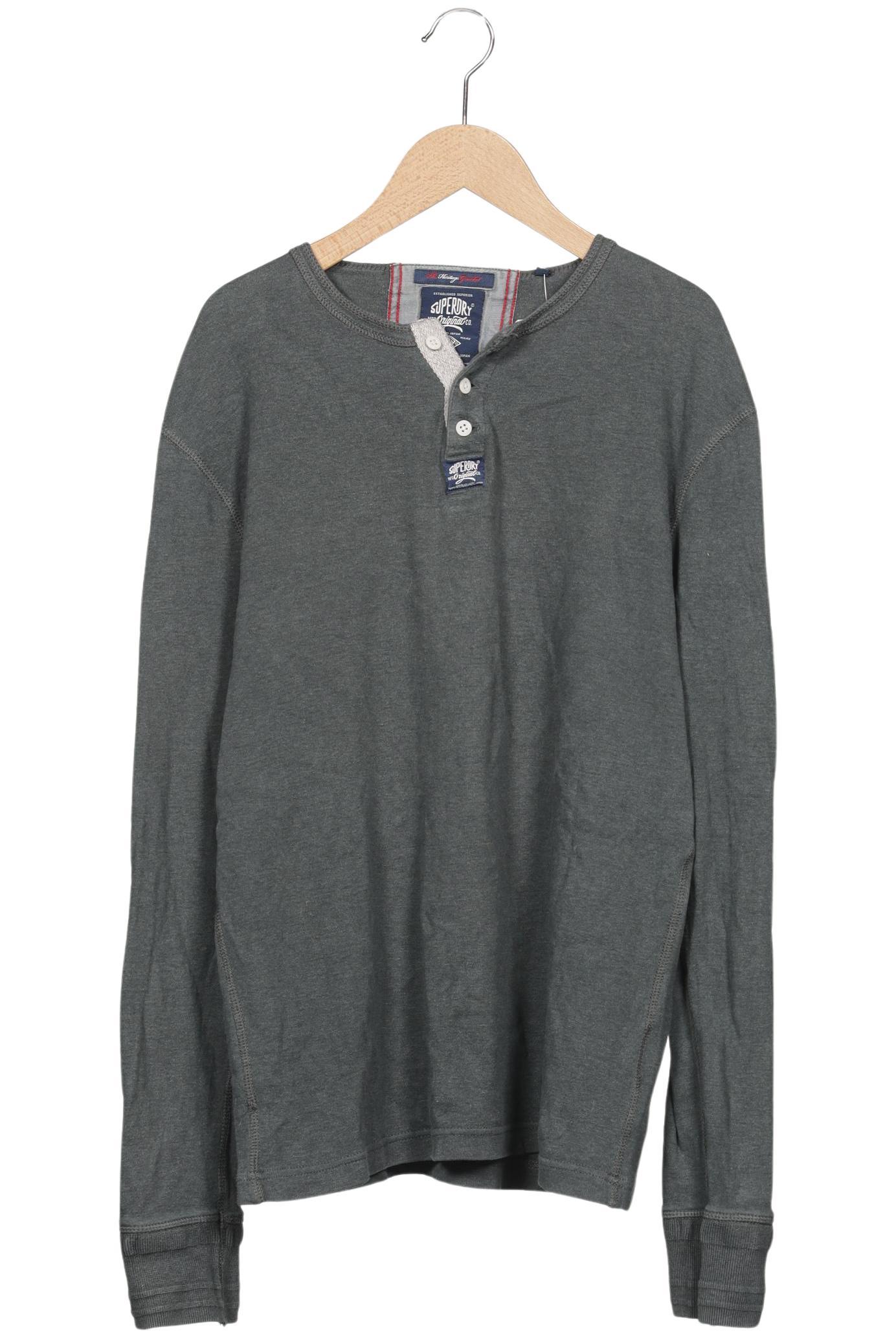 

Superdry Herren Langarmshirt, grau, Gr. 54